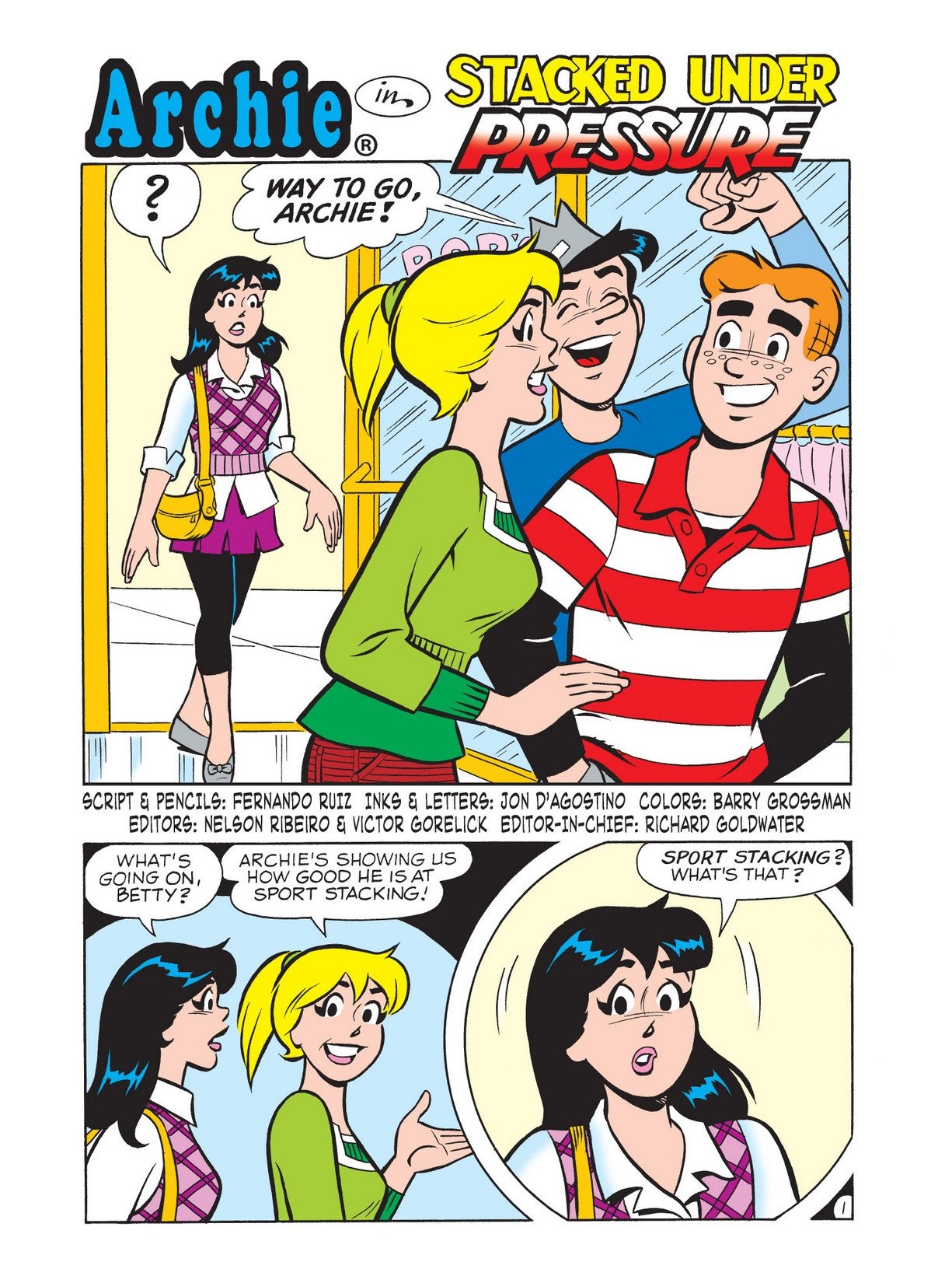 Read online Archie Digest Magazine comic -  Issue #234 - 2