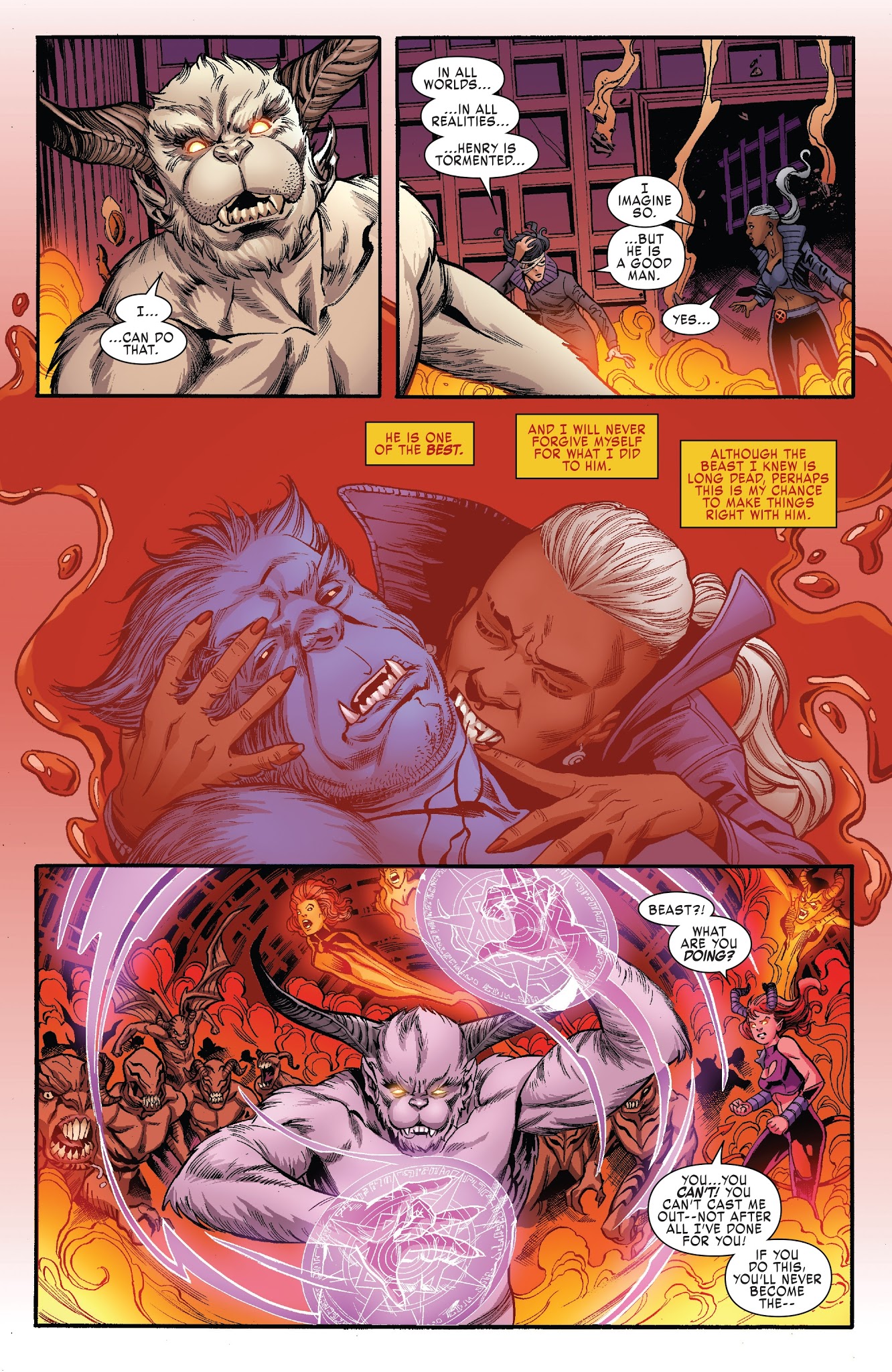 Read online X-Men: Blue comic -  Issue #12 - 18