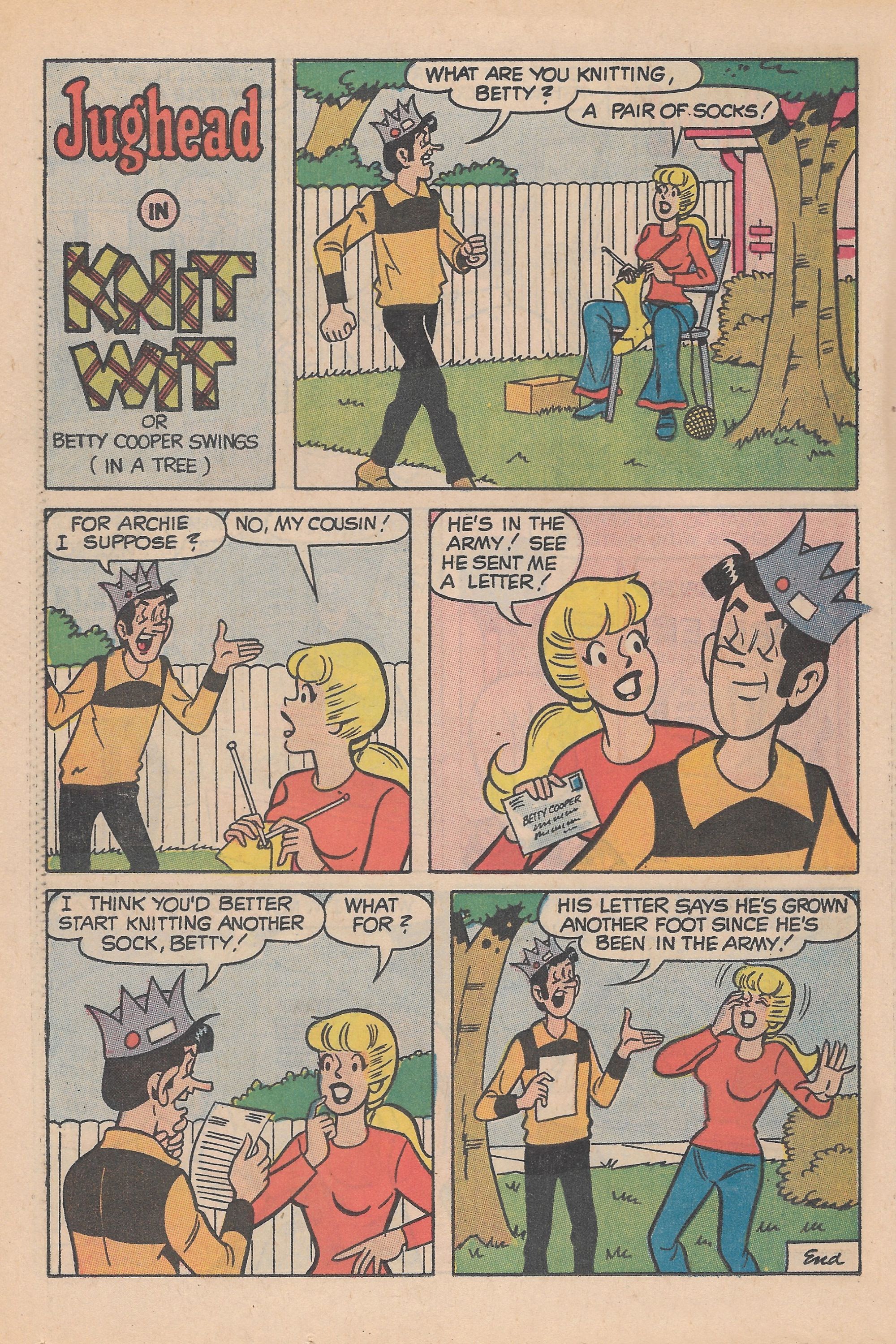 Read online Jughead's Jokes comic -  Issue #16 - 48