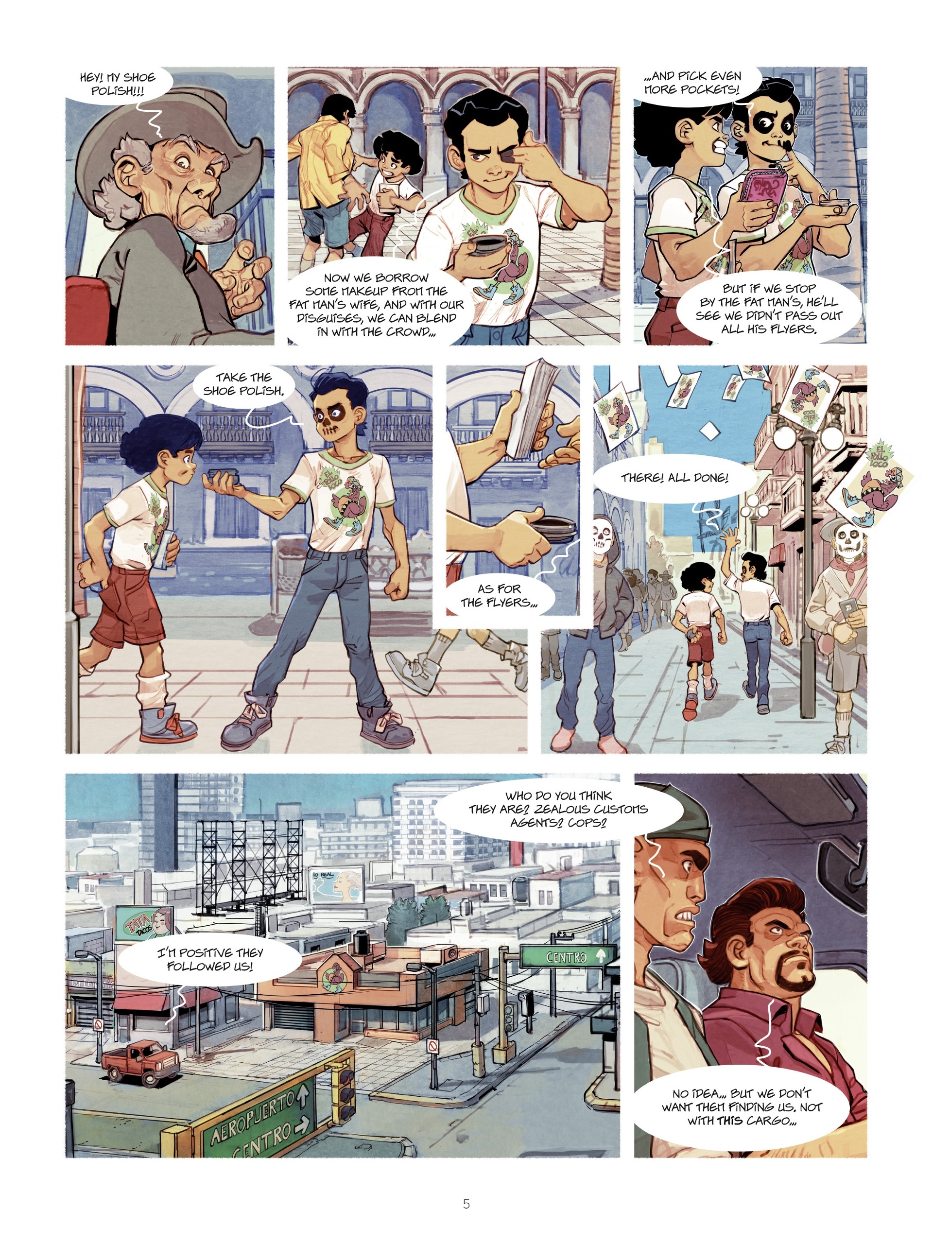 Read online Masks comic -  Issue #1 - 5