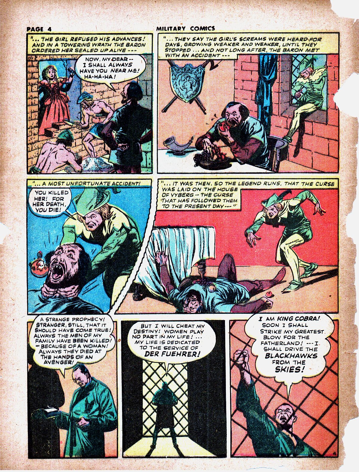 Read online Military Comics comic -  Issue #19 - 7