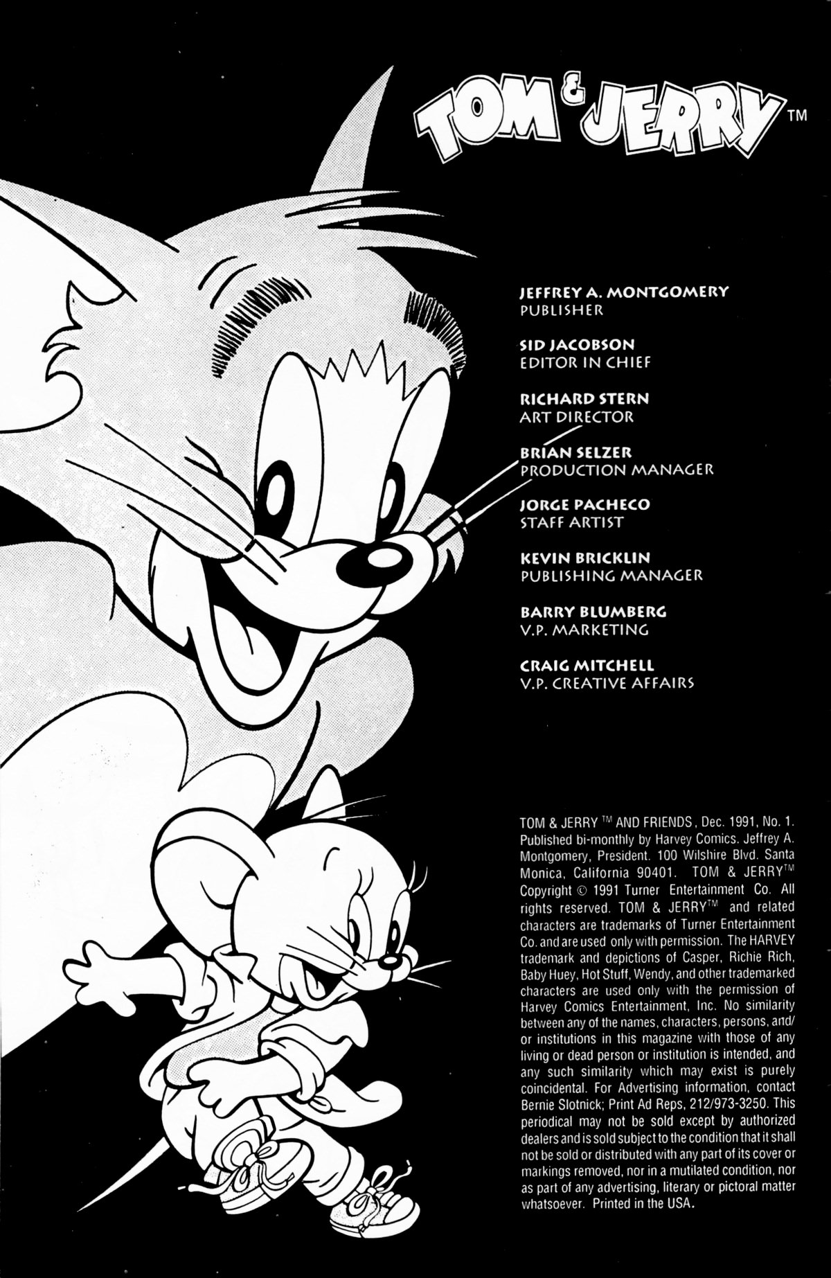 Read online Tom & Jerry and Friends comic -  Issue #1 - 2