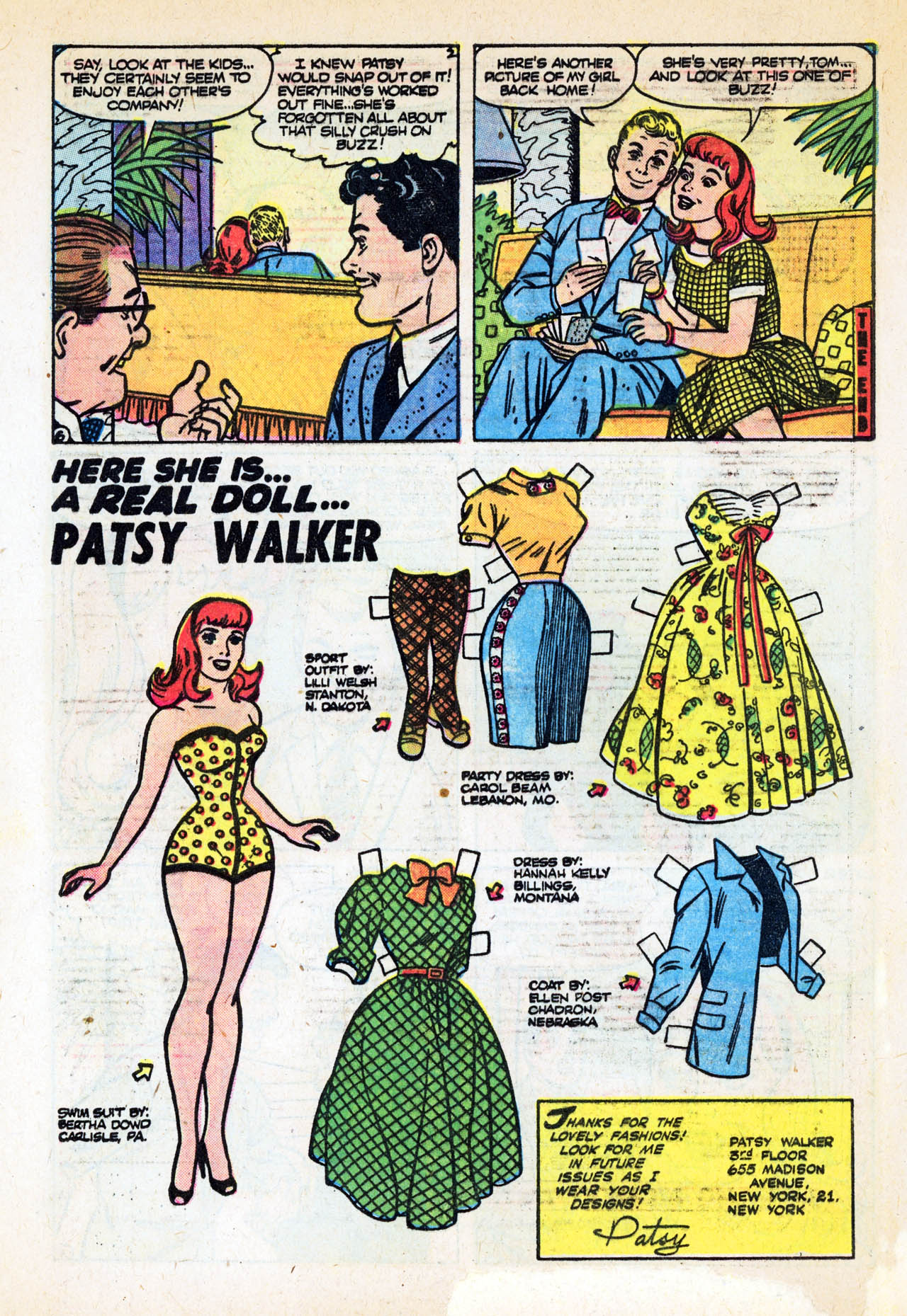 Read online Patsy Walker comic -  Issue #70 - 32