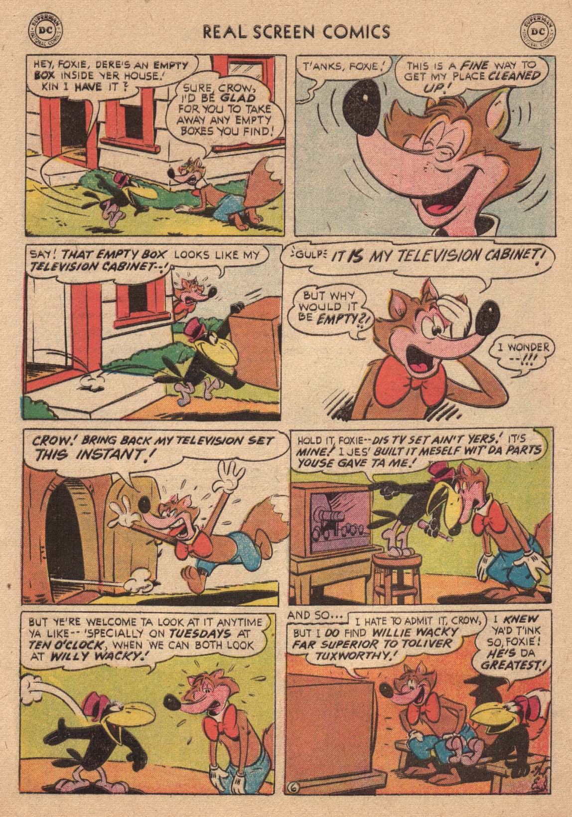 Read online Real Screen Comics comic -  Issue #96 - 32