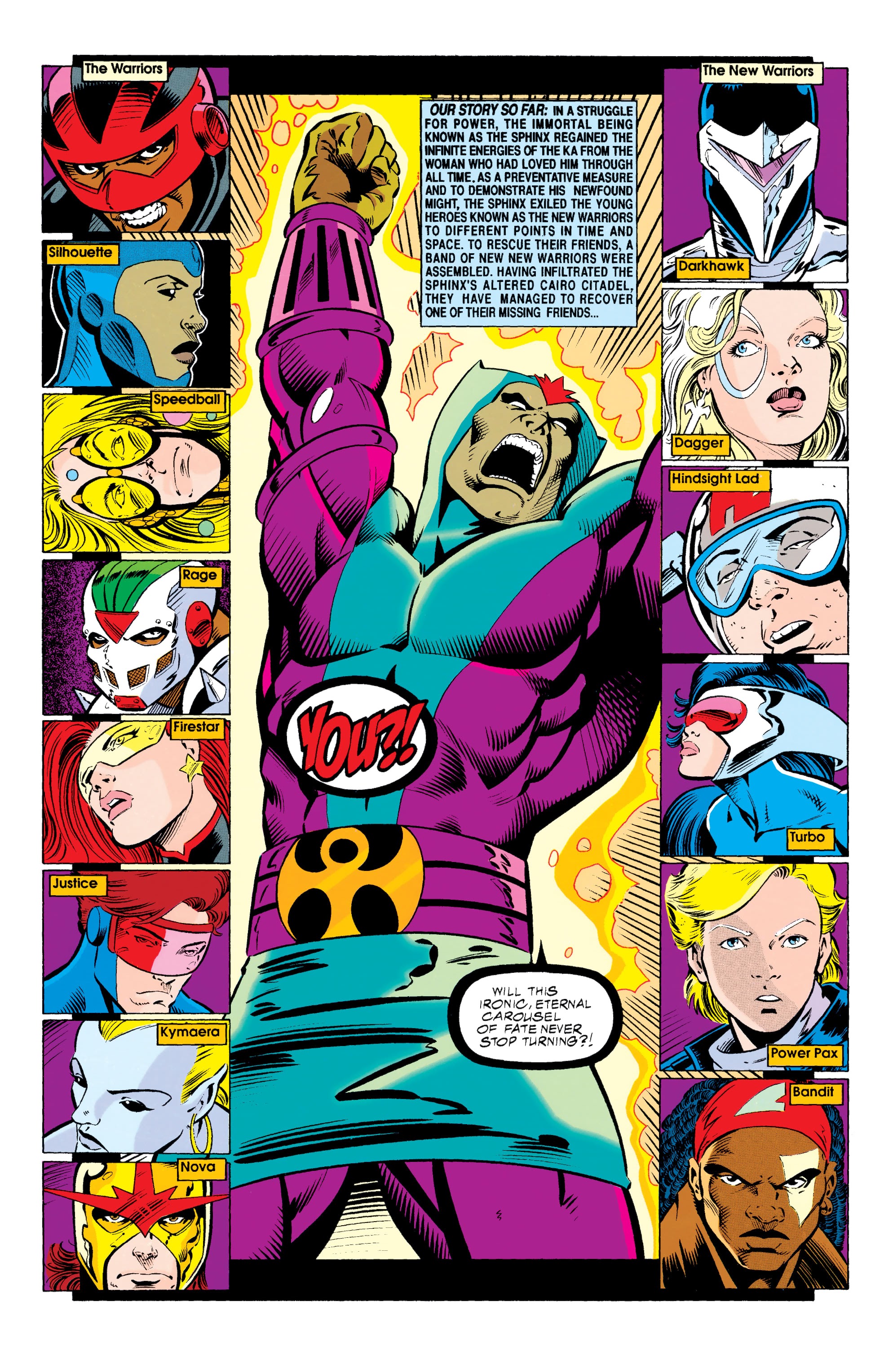 Read online The New Warriors comic -  Issue #50 - 2