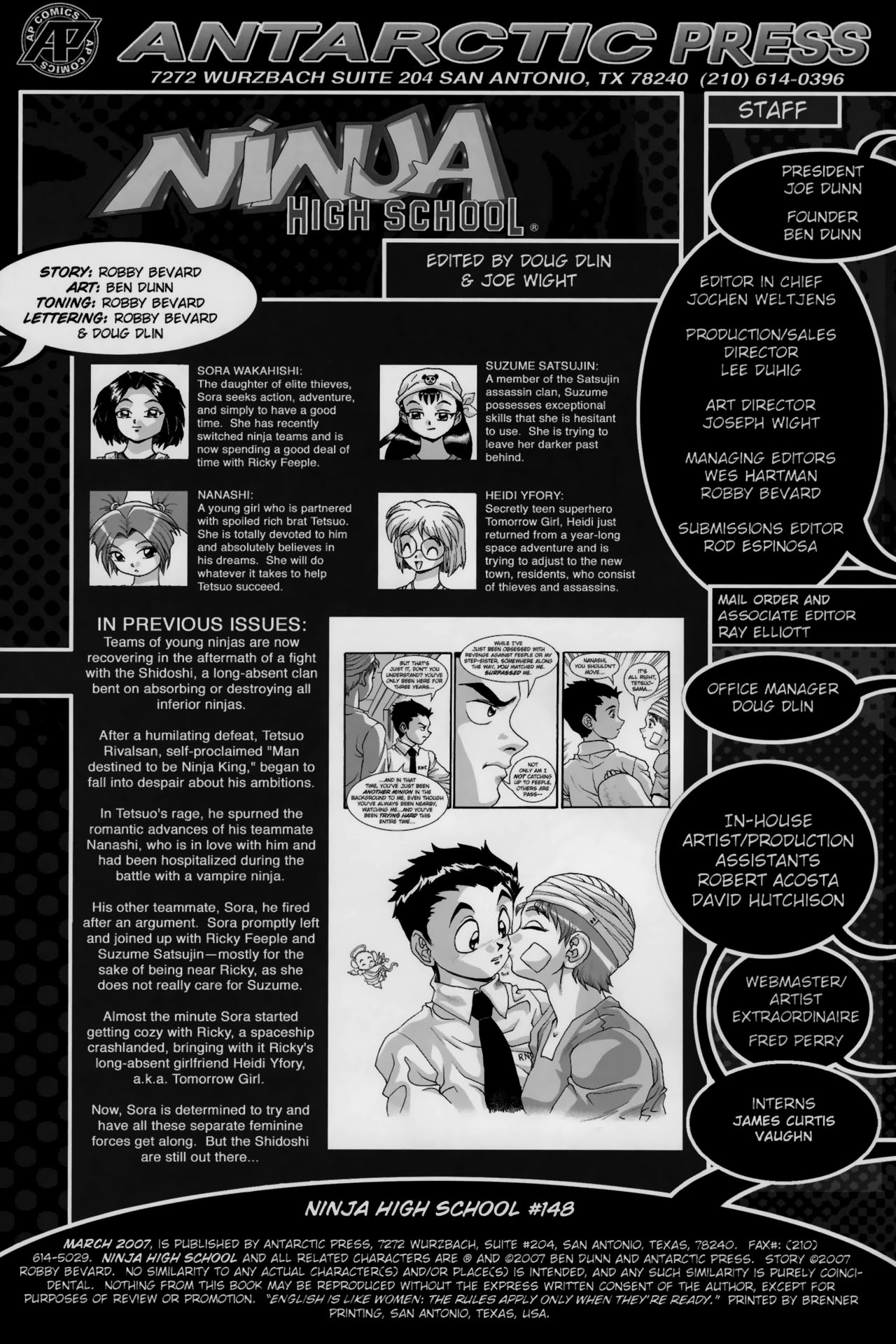 Read online Ninja High School (1986) comic -  Issue #148 - 2