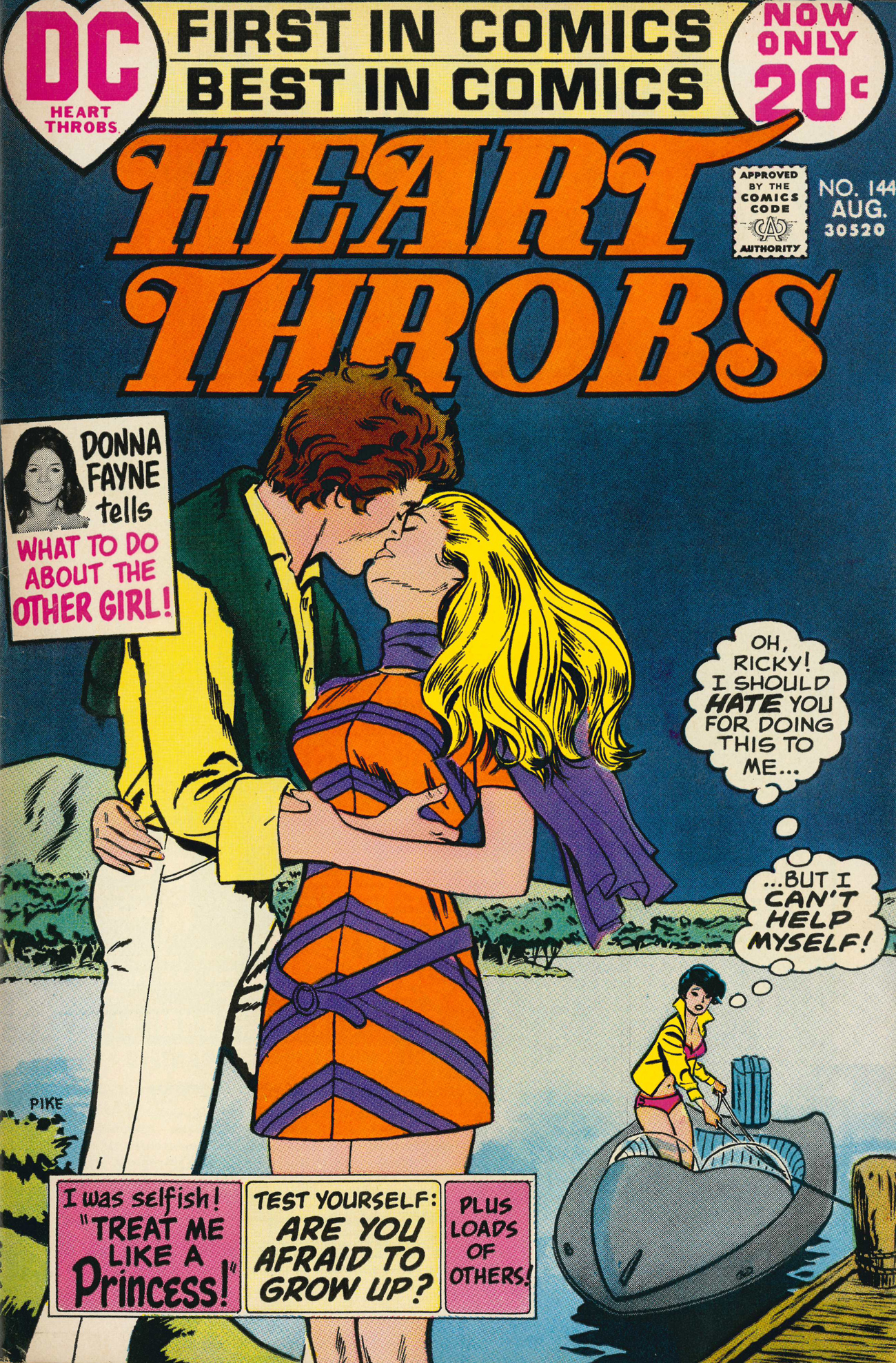 Read online Heart Throbs comic -  Issue #144 - 1