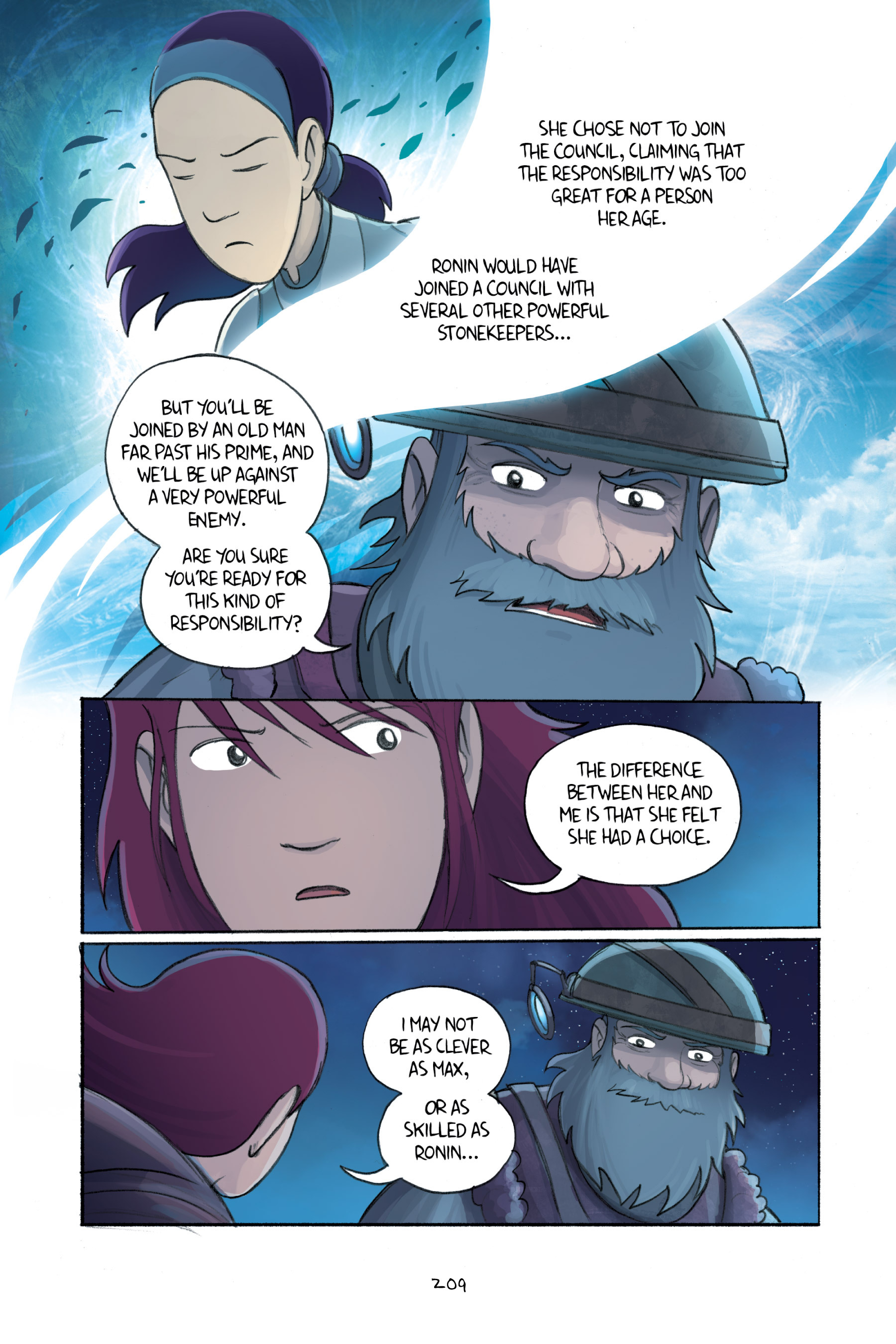 Read online Amulet comic -  Issue #4 - 209