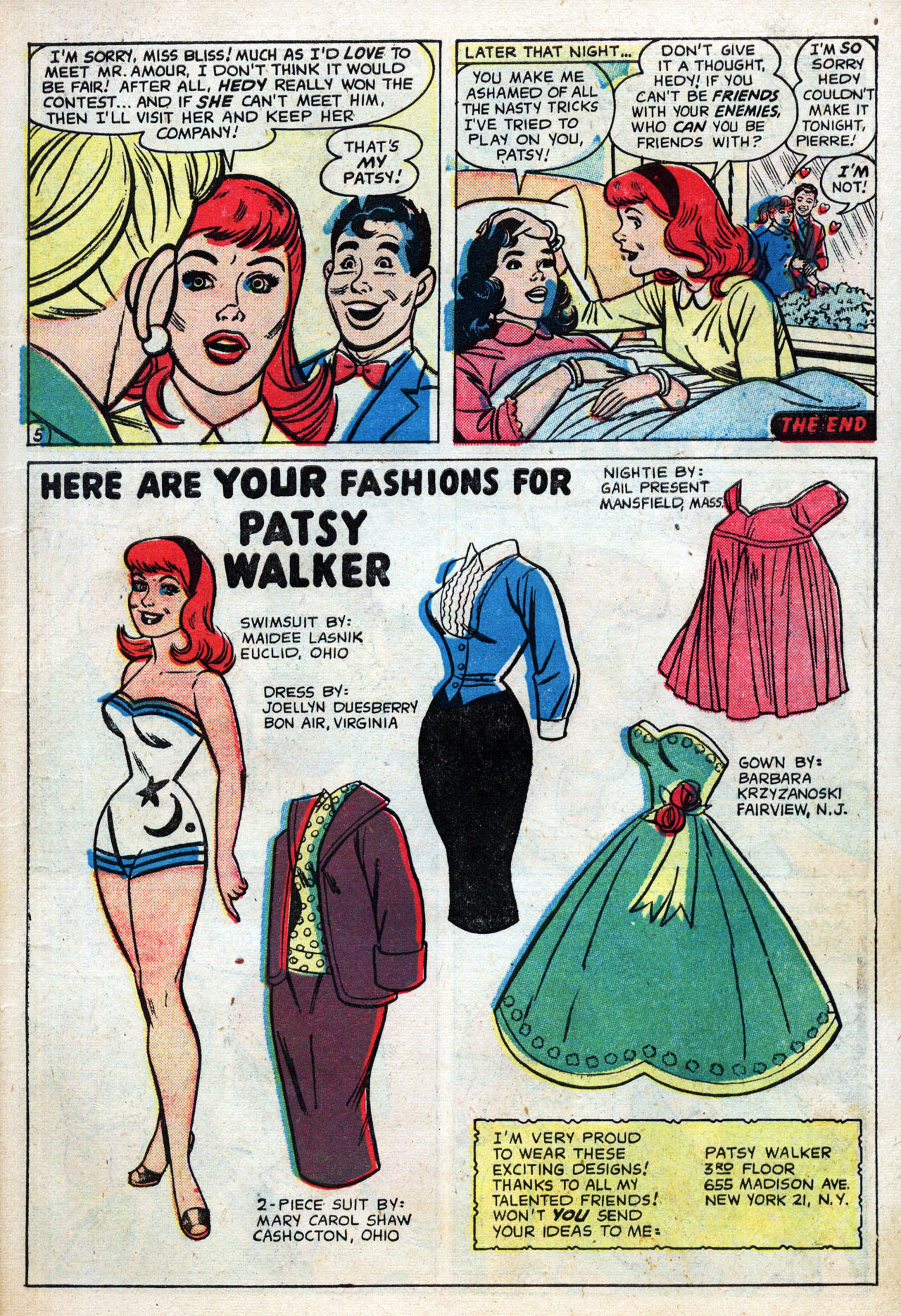 Read online Patsy and Hedy comic -  Issue #58 - 7