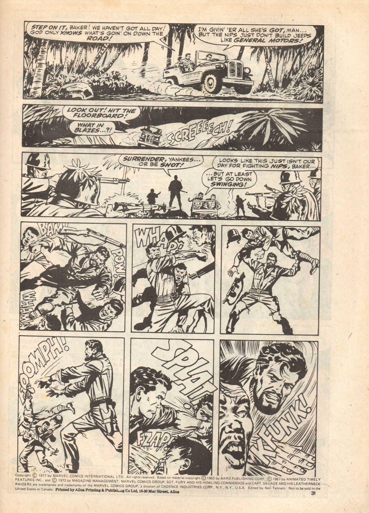 Read online Fury (1977) comic -  Issue #15 - 31