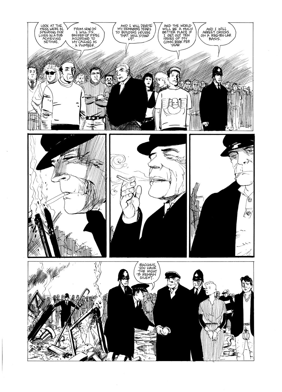 Read online Eddie Campbell's Bacchus comic -  Issue # TPB 5 - 130
