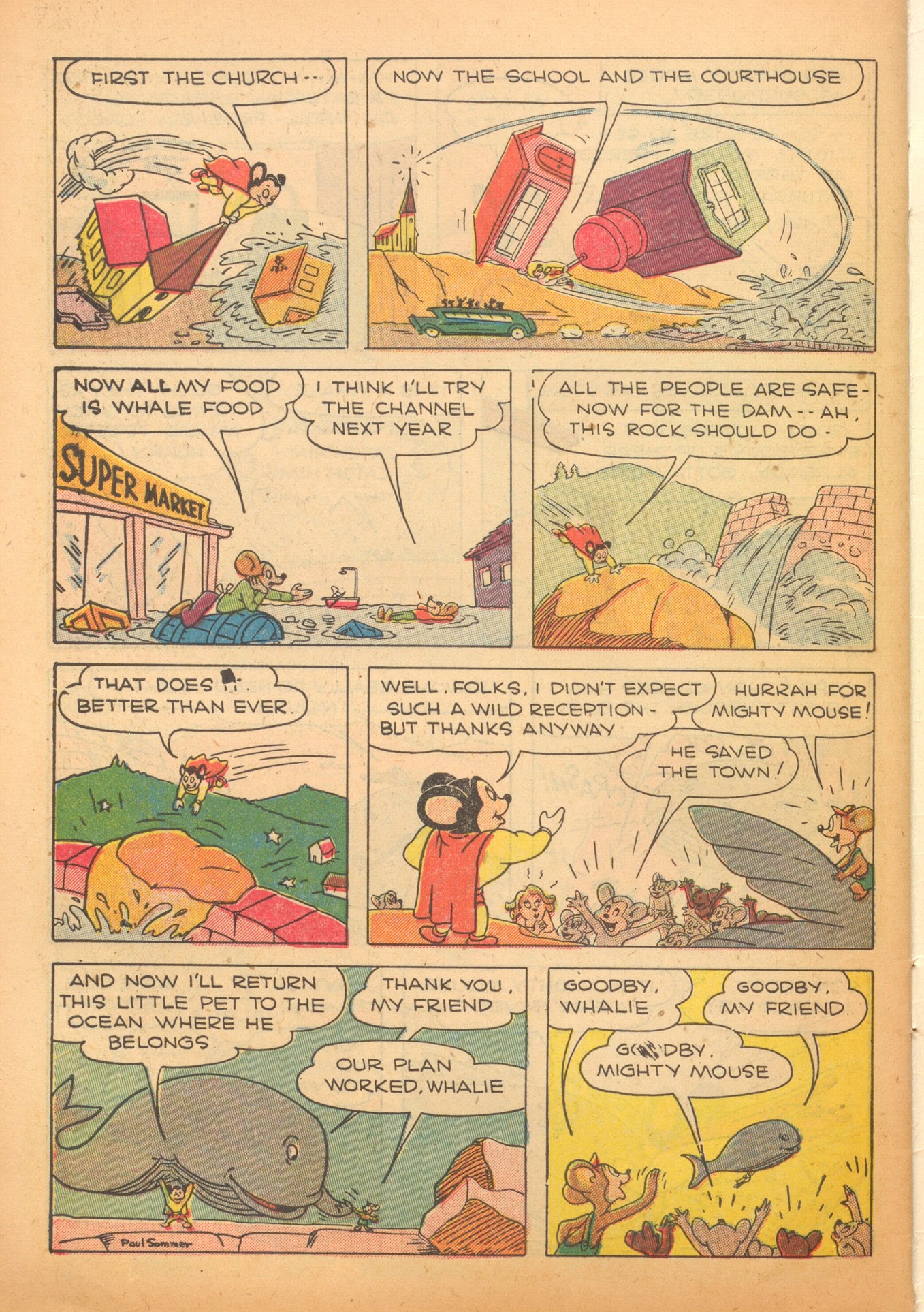 Read online Paul Terry's Mighty Mouse Comics comic -  Issue #17 - 34