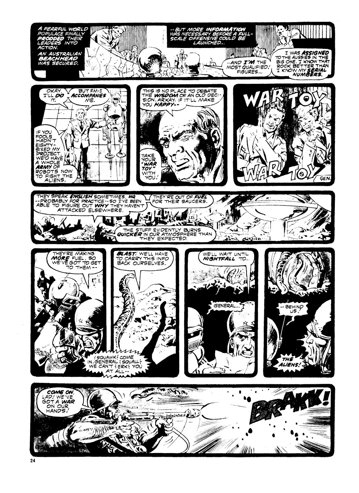 Read online Star Wars Weekly comic -  Issue #4 - 24
