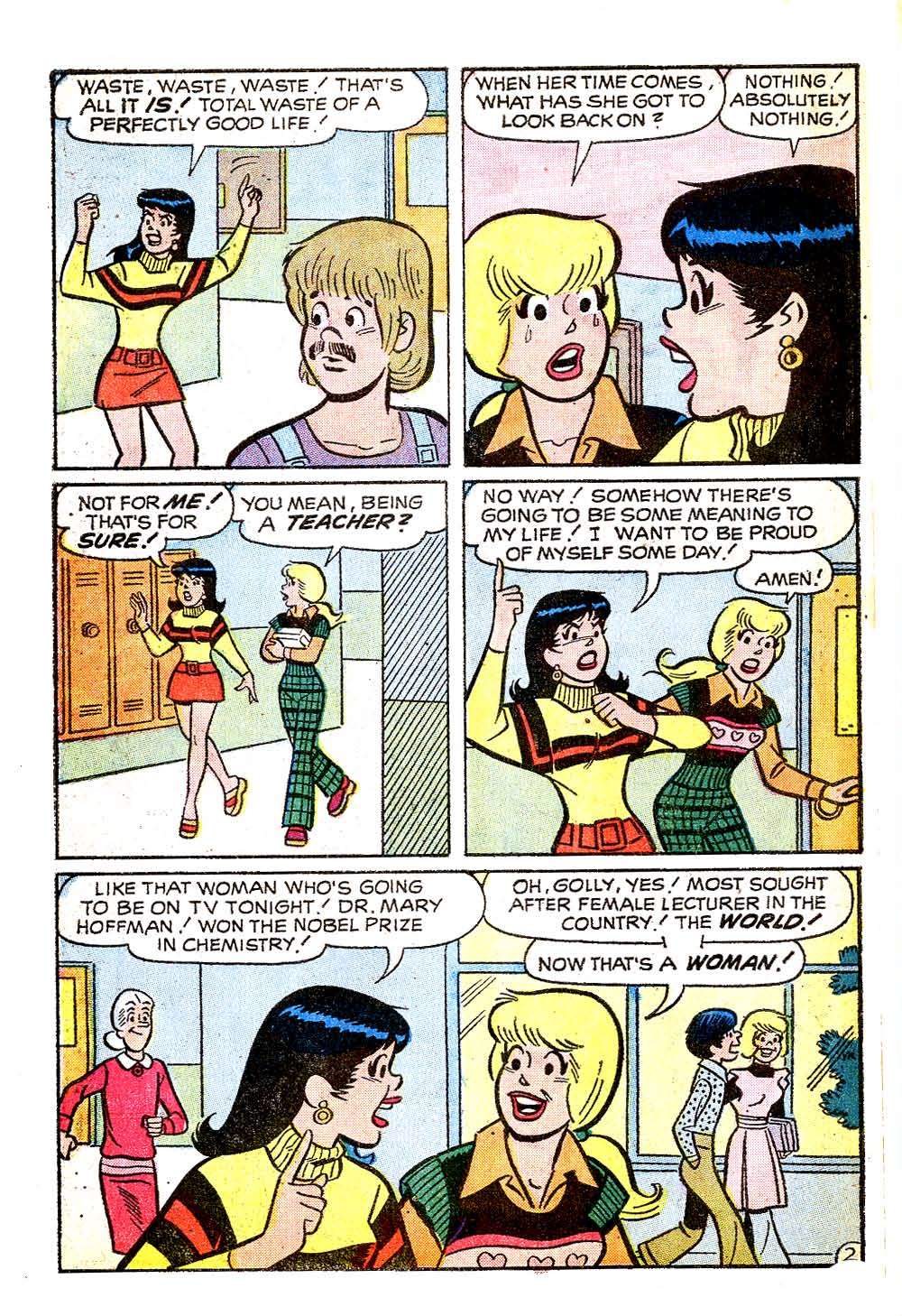 Read online Archie's Girls Betty and Veronica comic -  Issue #206 - 30