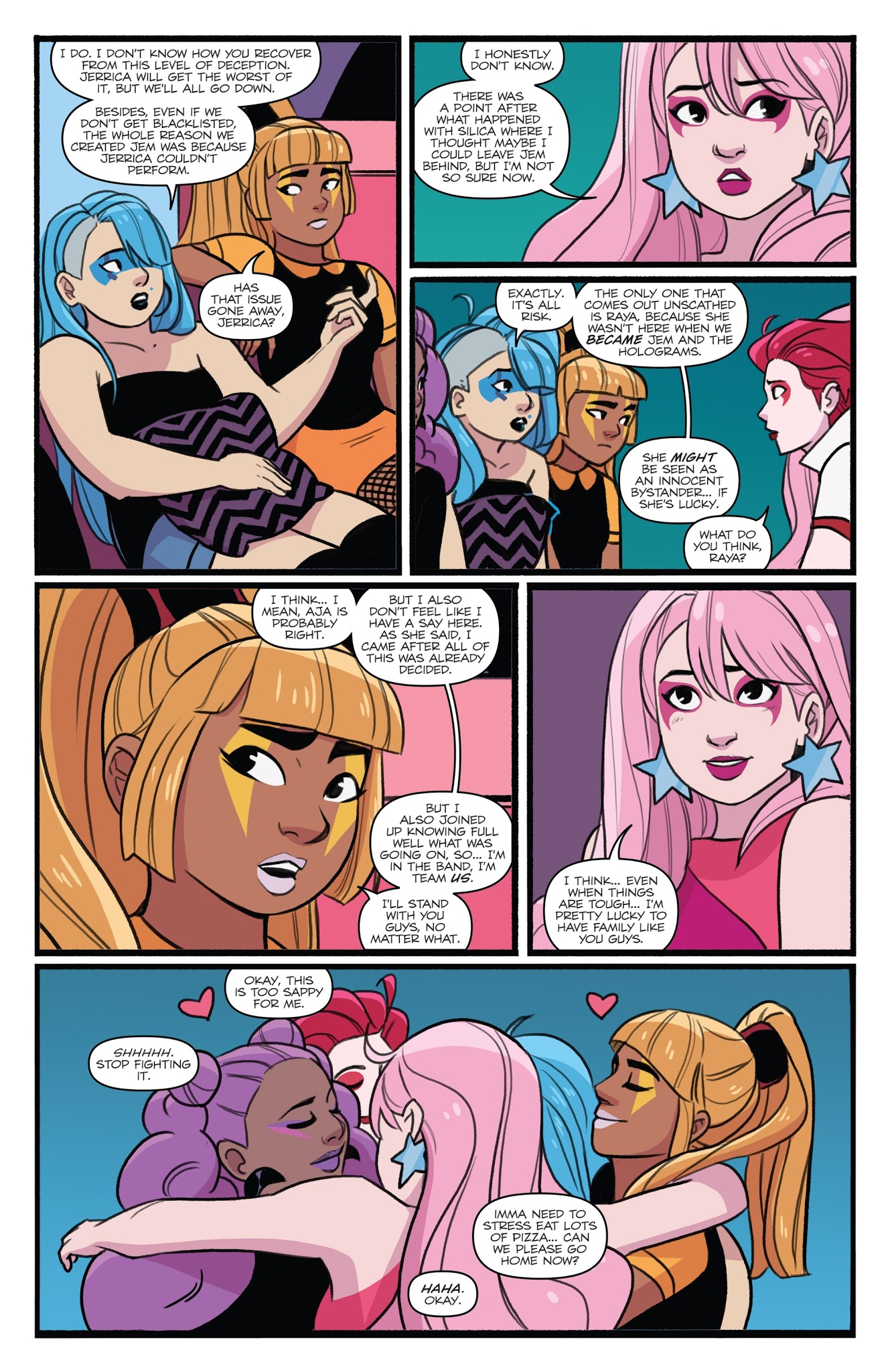 Read online Jem and the Holograms: Infinite comic -  Issue #1 - 12