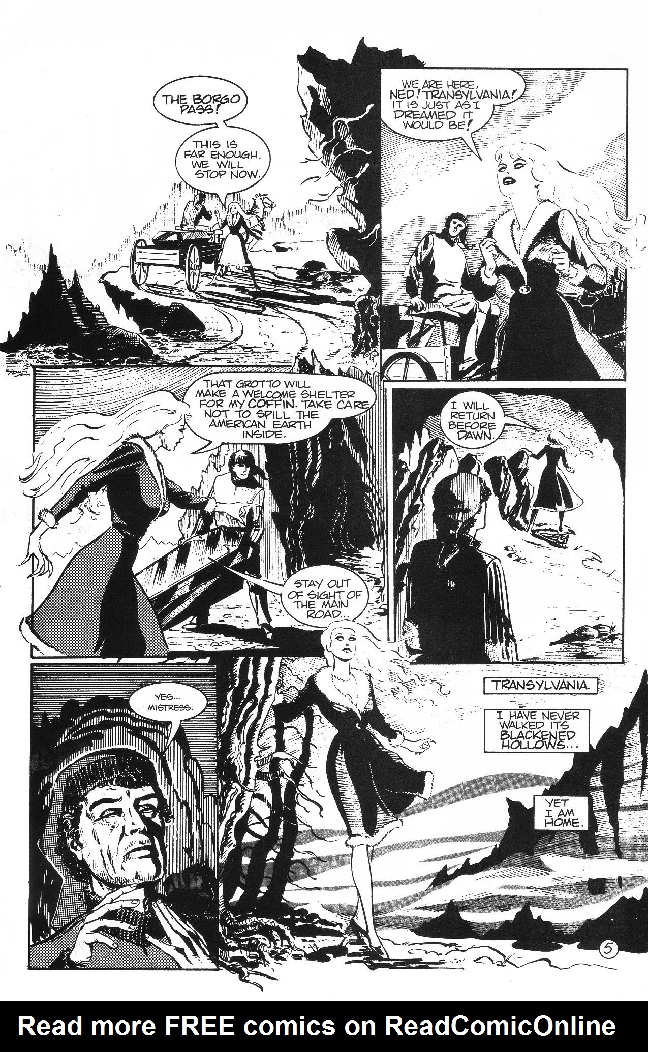 Read online Ghosts of Dracula comic -  Issue #4 - 7