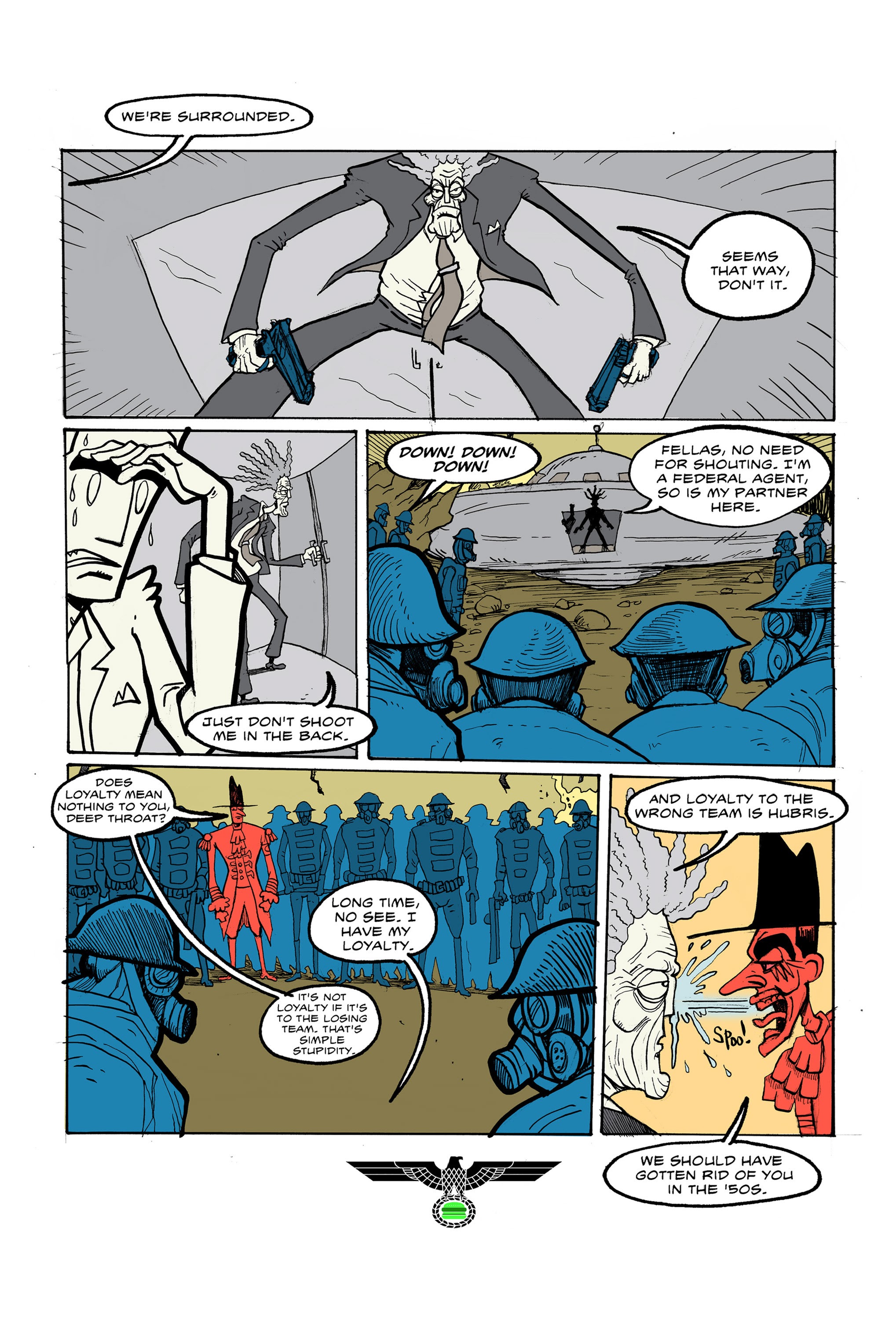 Read online Eagleburger comic -  Issue # TPB - 72