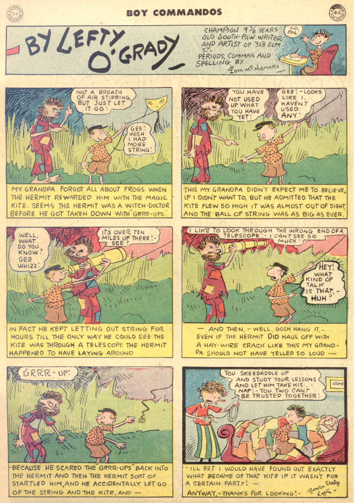 Read online Boy Commandos comic -  Issue #9 - 17