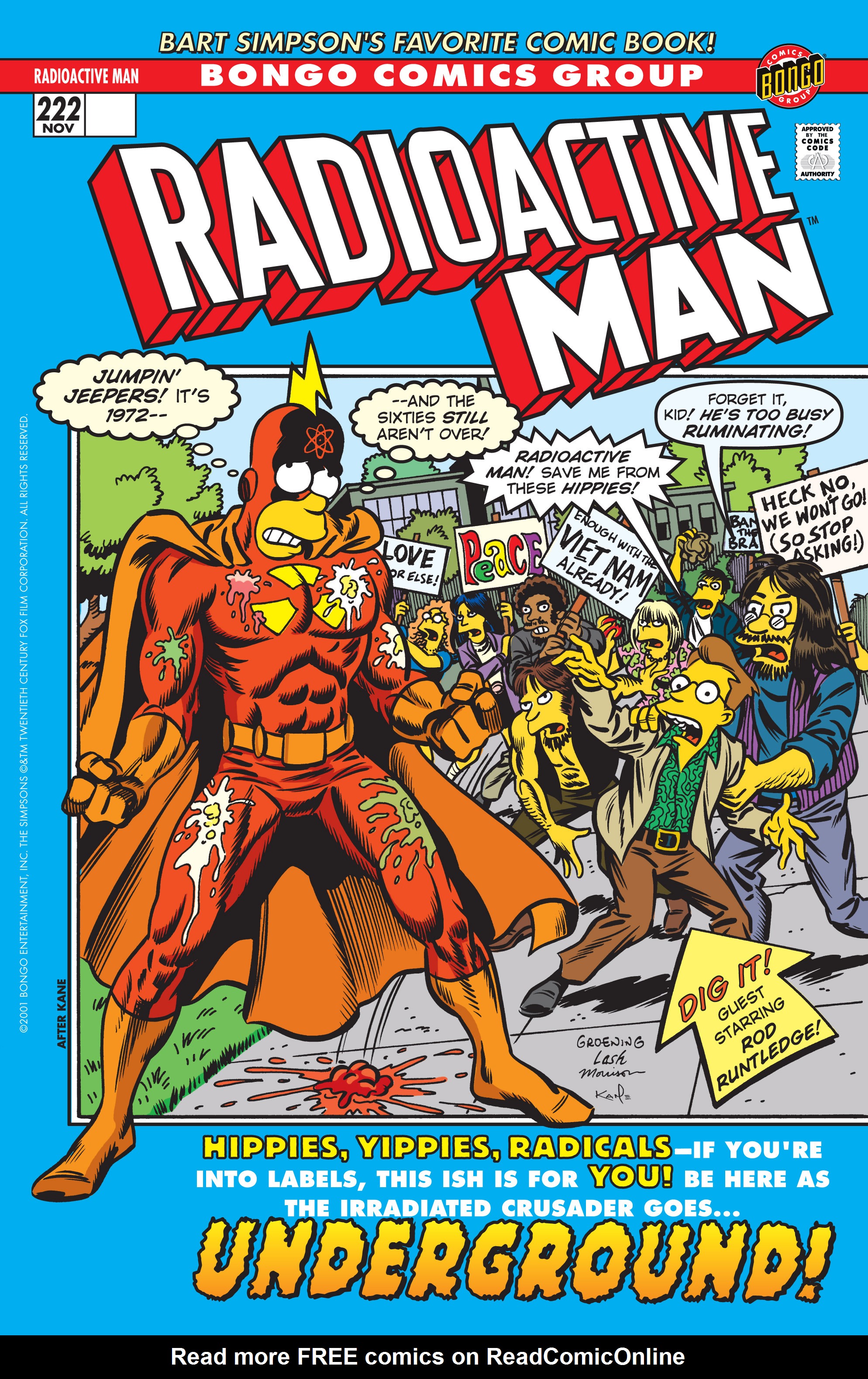 Read online Radioactive Man comic -  Issue #222 - 1