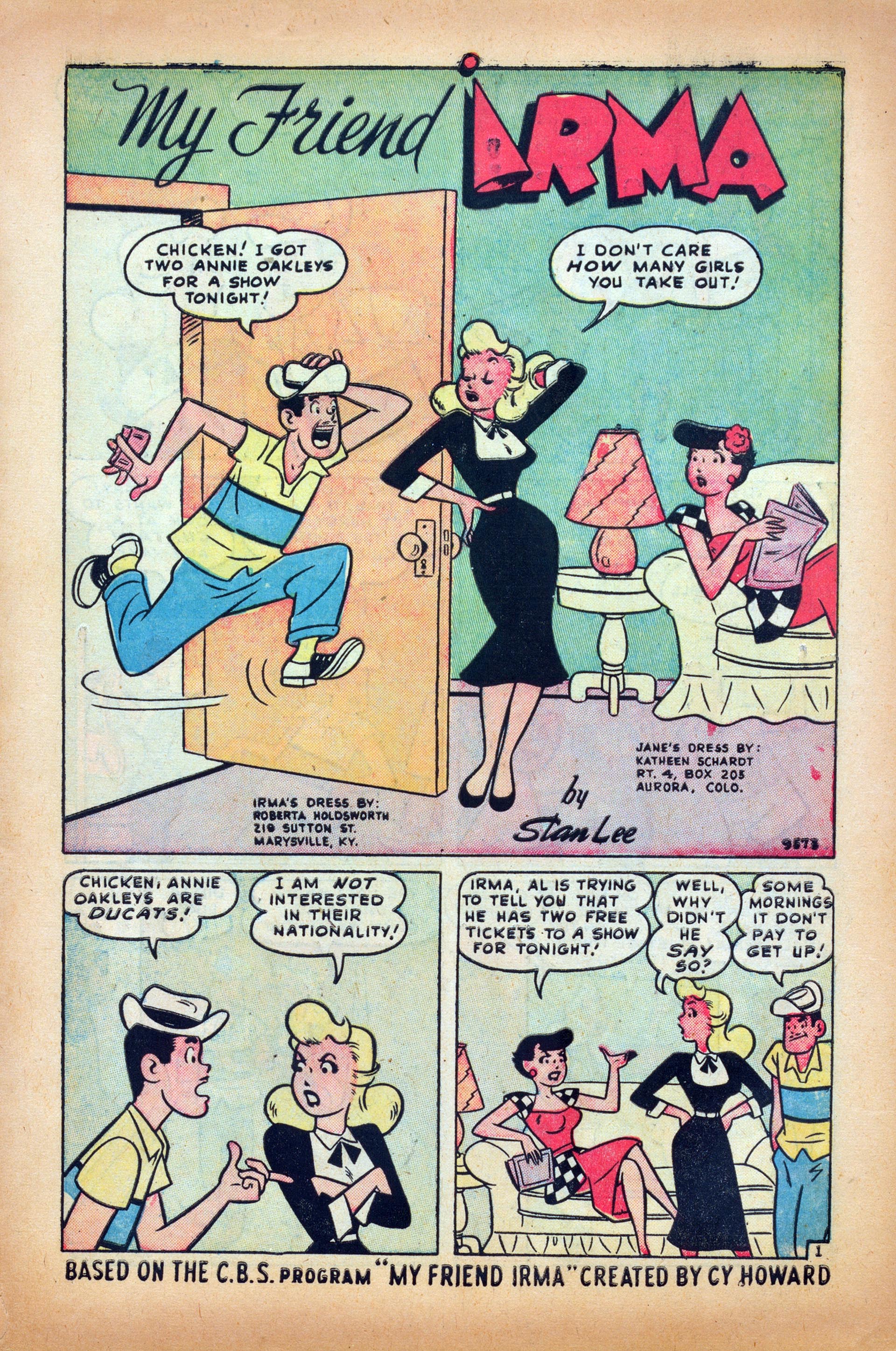 Read online My Friend Irma comic -  Issue #16 - 3