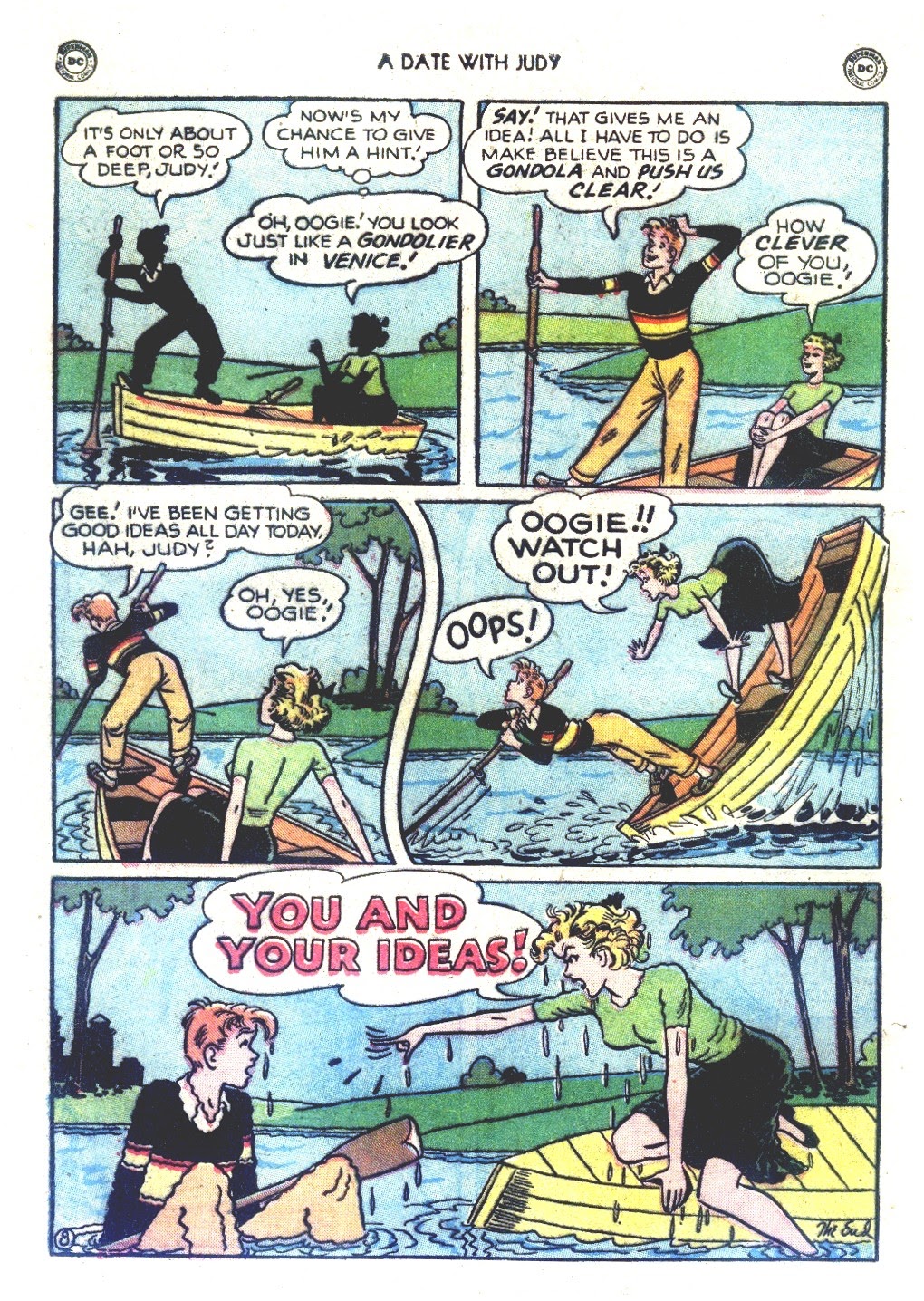 Read online A Date with Judy comic -  Issue #14 - 10