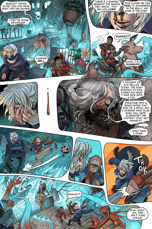 Read online Unsounded comic -  Issue #17 - 136
