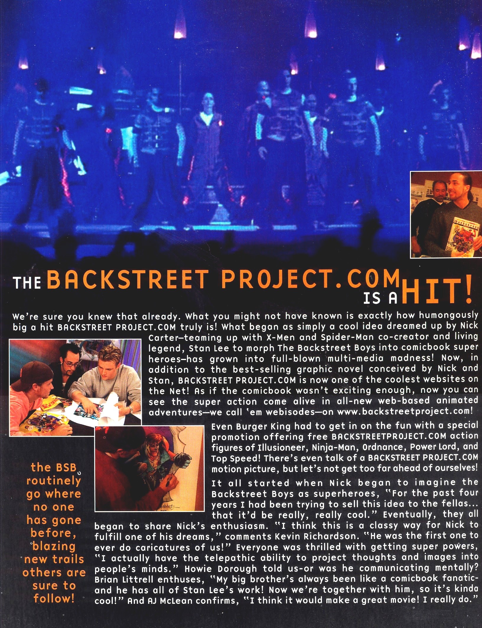 Read online Backstreet Project comic -  Issue # Full - 32