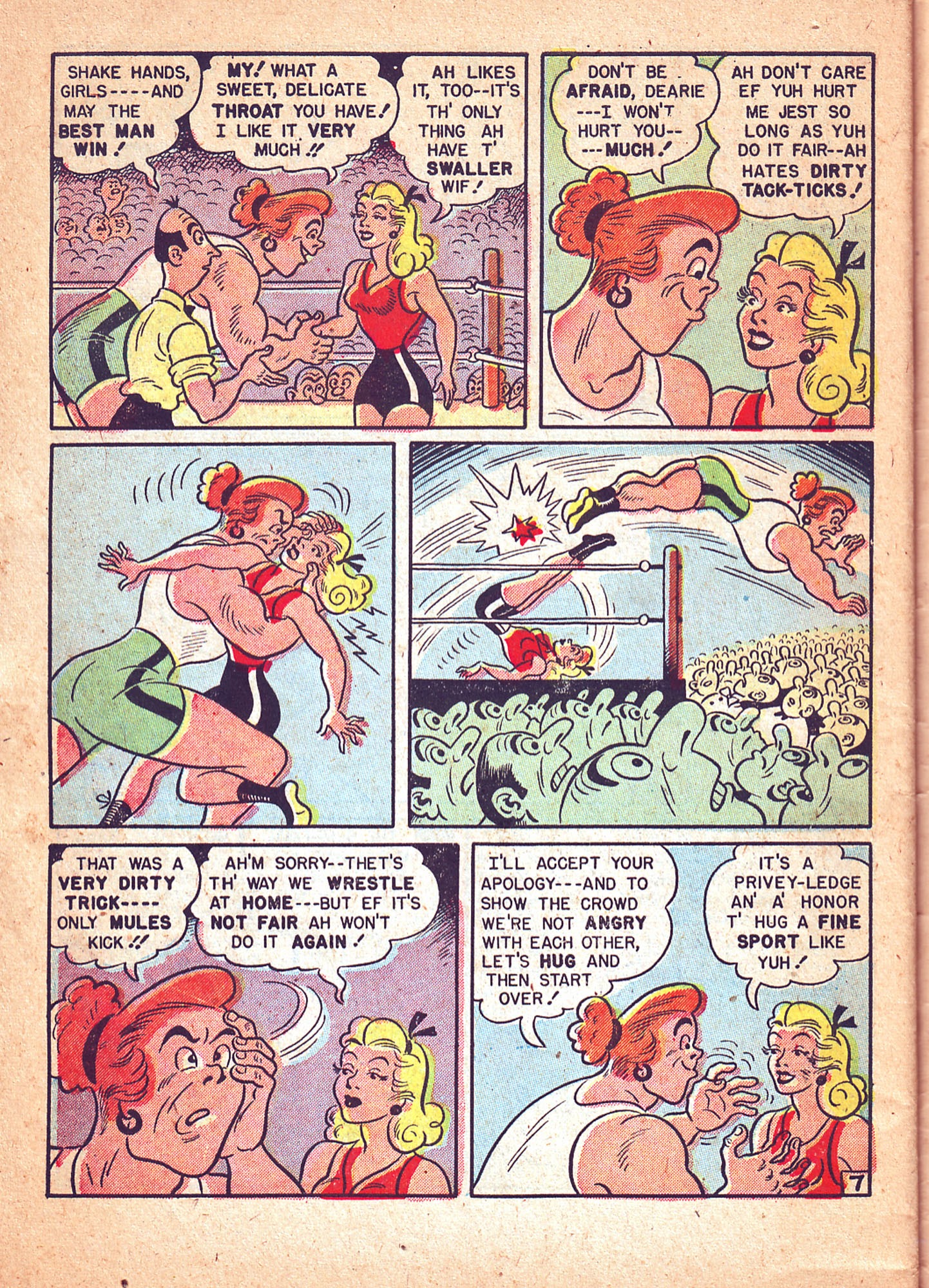 Read online Babe (1948) comic -  Issue #4 - 46