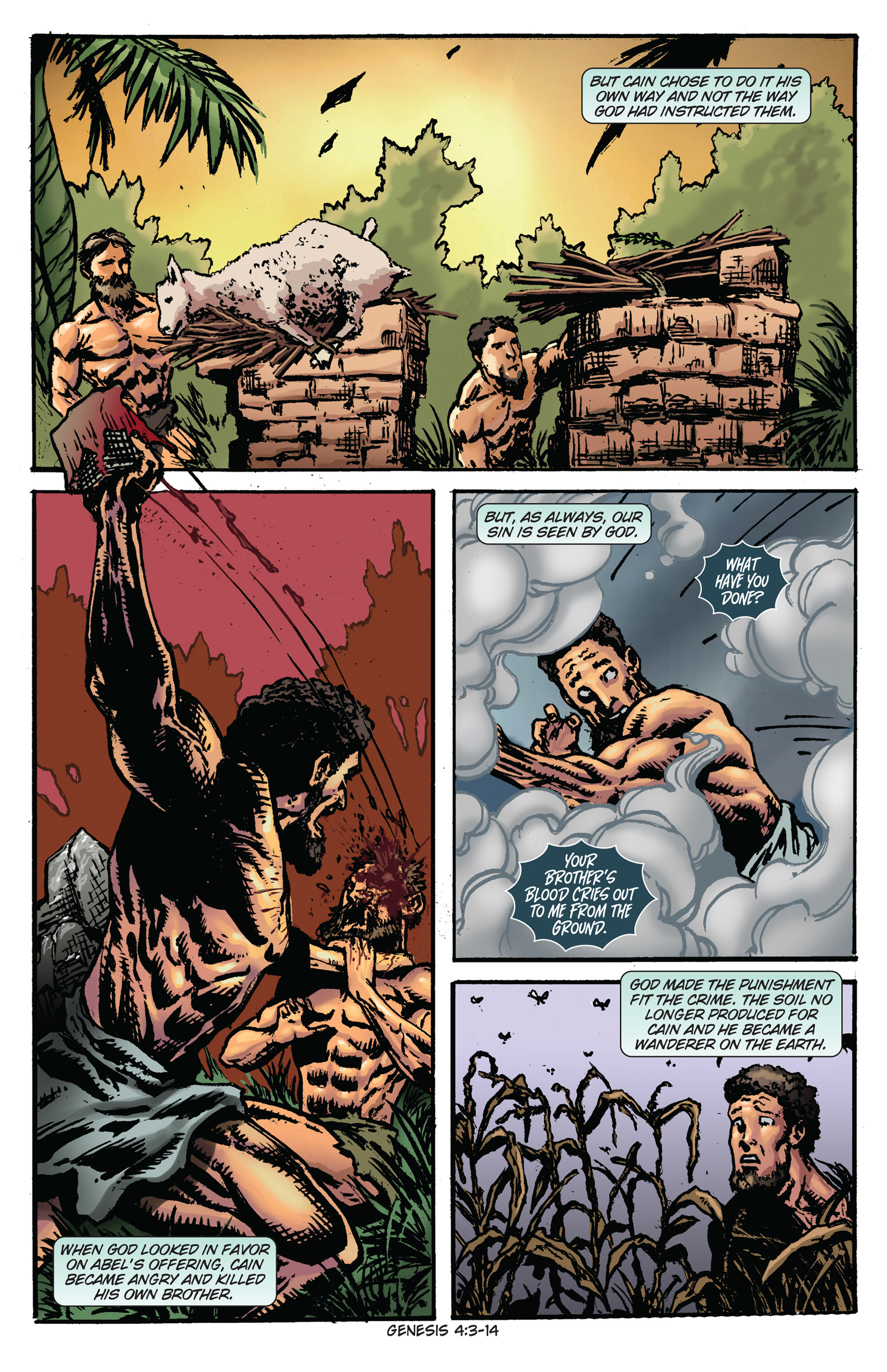 Read online 101 Questions About the Bible and Christianity comic -  Issue #1 - 4