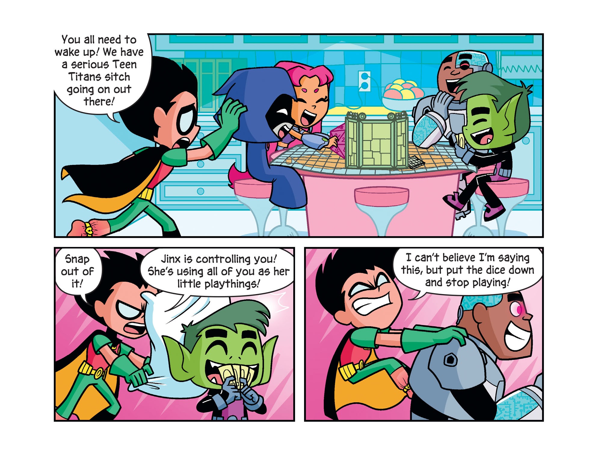 Read online Teen Titans Go! Roll With It! comic -  Issue #8 - 14