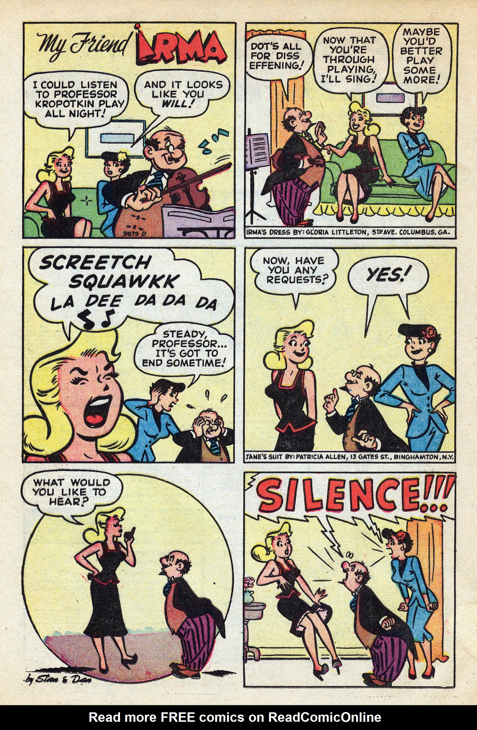 Read online My Friend Irma comic -  Issue #17 - 16