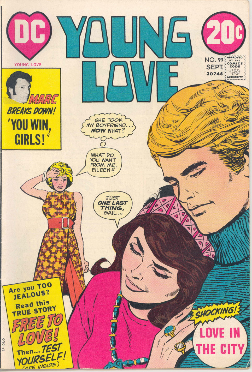 Read online Young Love (1963) comic -  Issue #99 - 1