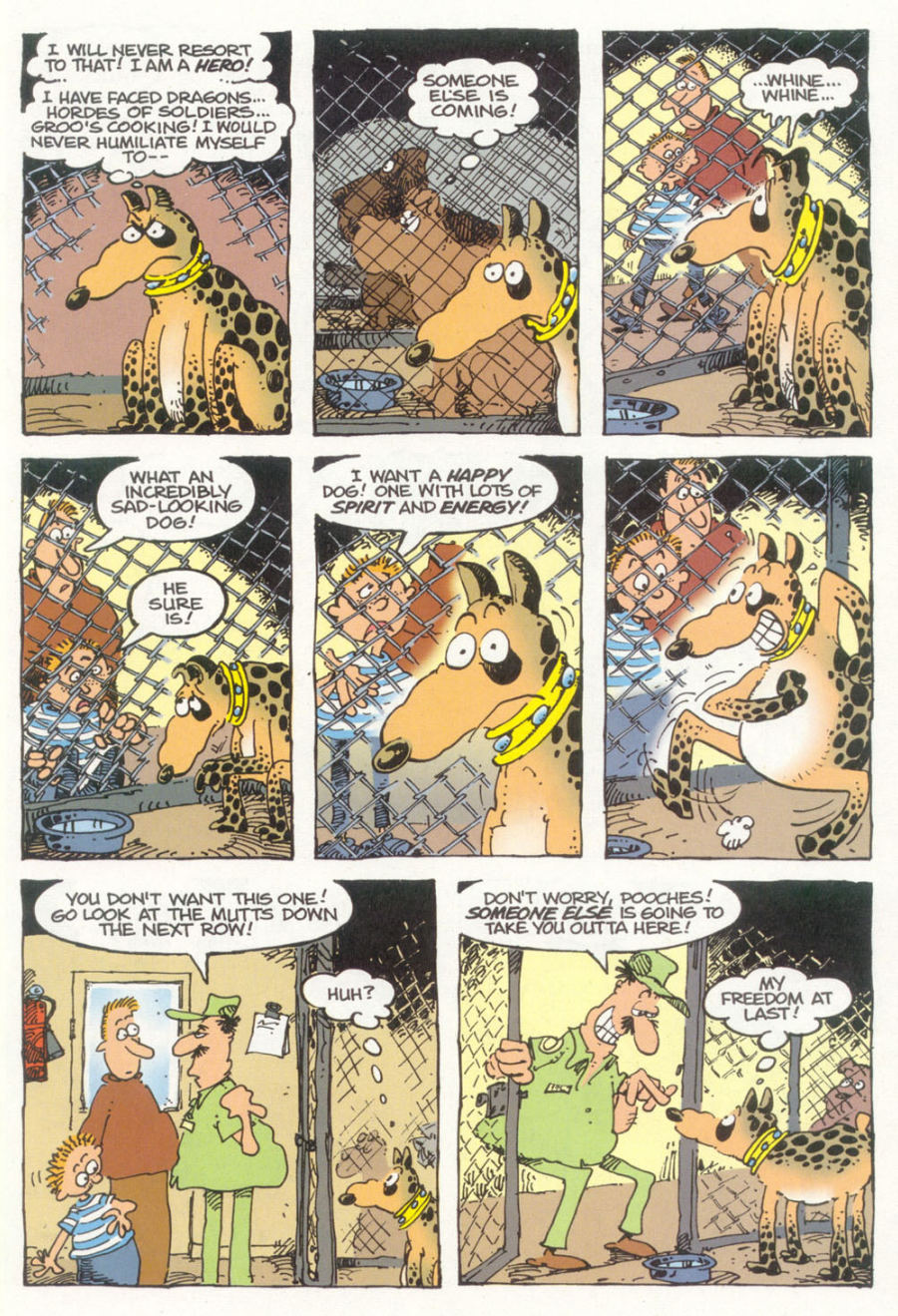 Read online Sergio Aragonés' Groo And Rufferto comic -  Issue #3 - 15