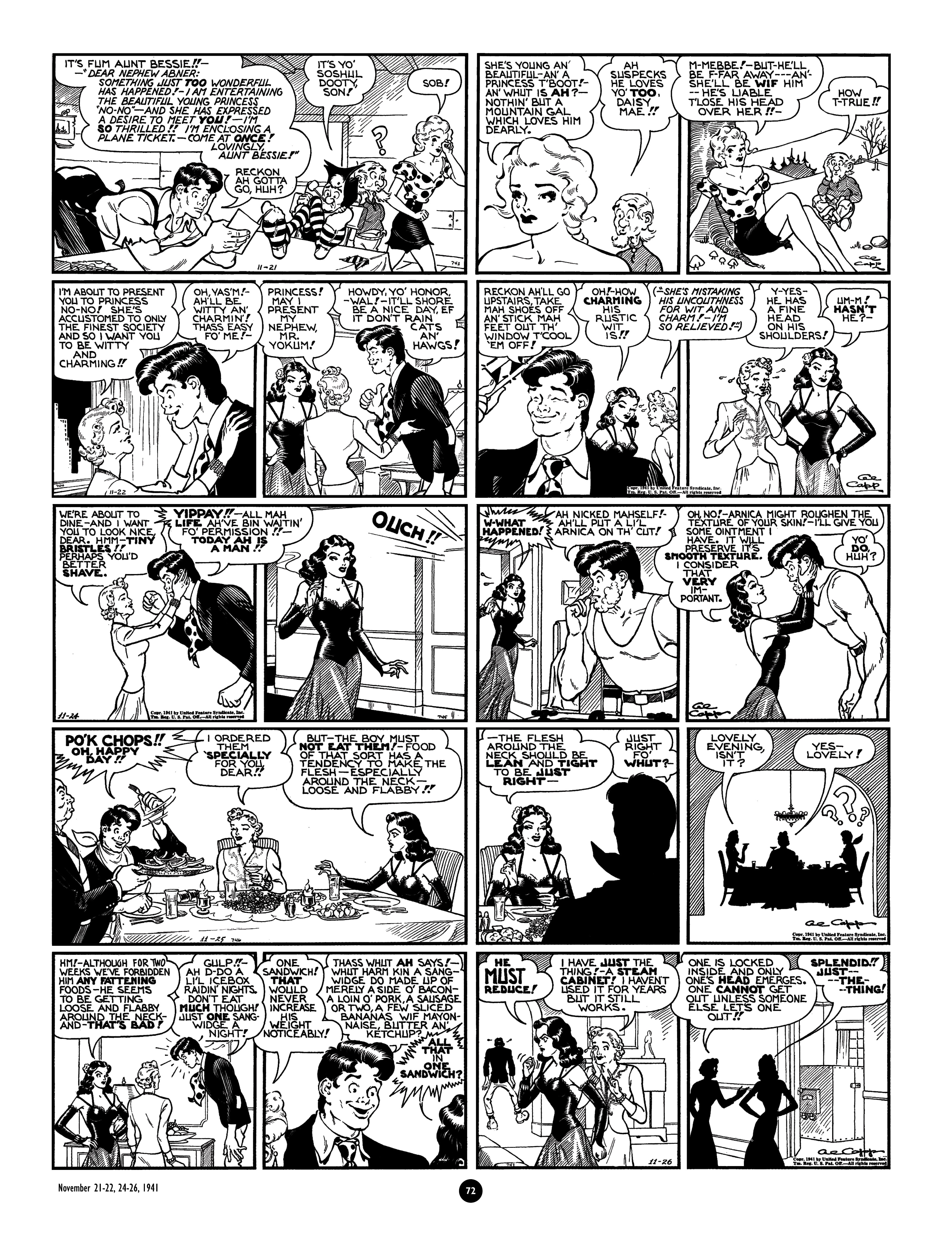Read online Al Capp's Li'l Abner Complete Daily & Color Sunday Comics comic -  Issue # TPB 4 (Part 1) - 73