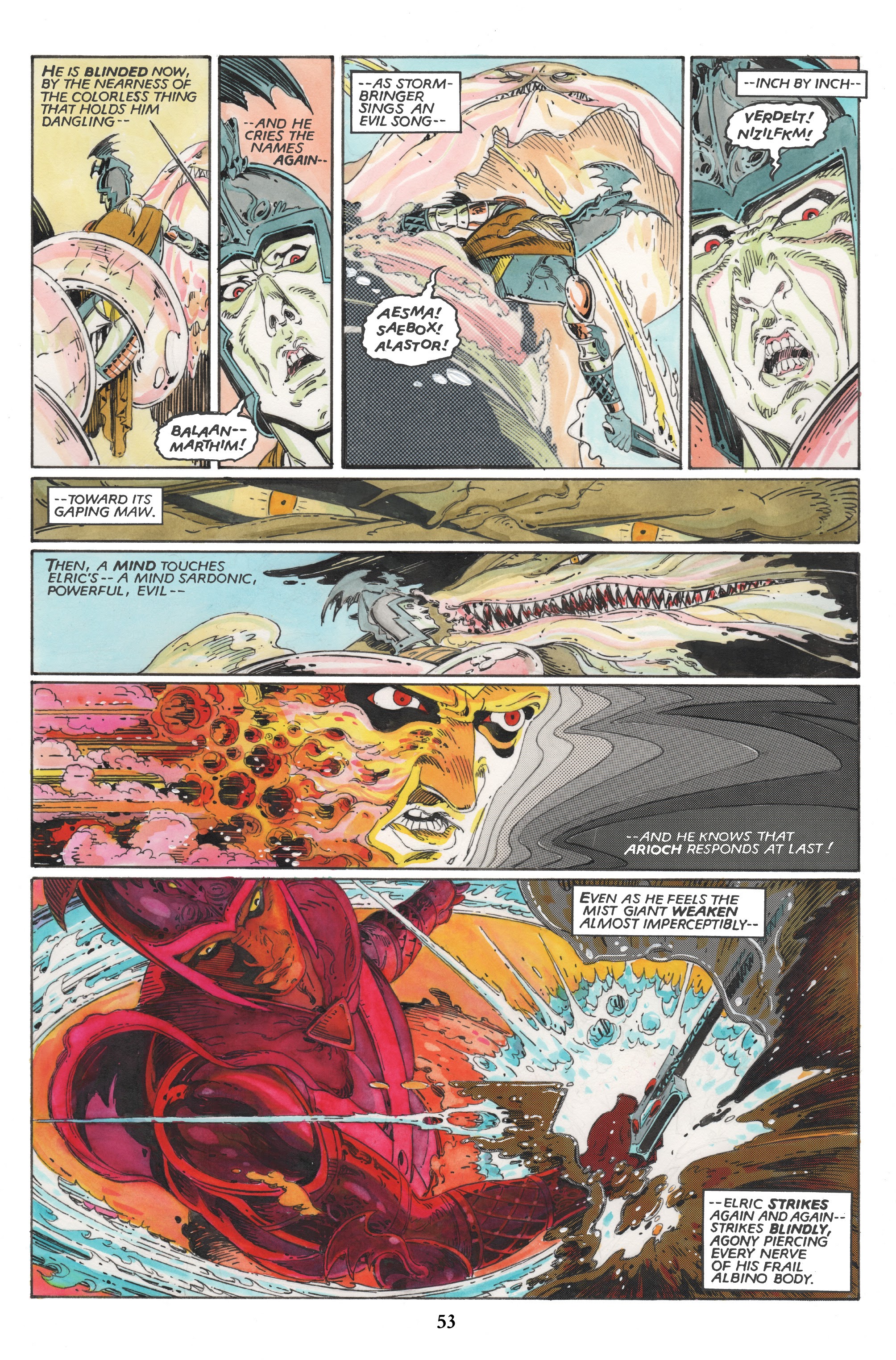 Read online The Michael Moorcock Library comic -  Issue # TPB 4 - 54