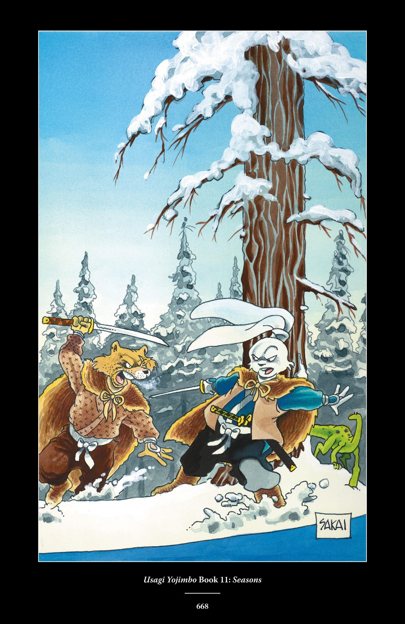 Read online The Usagi Yojimbo Saga comic -  Issue # TPB 2 - 658