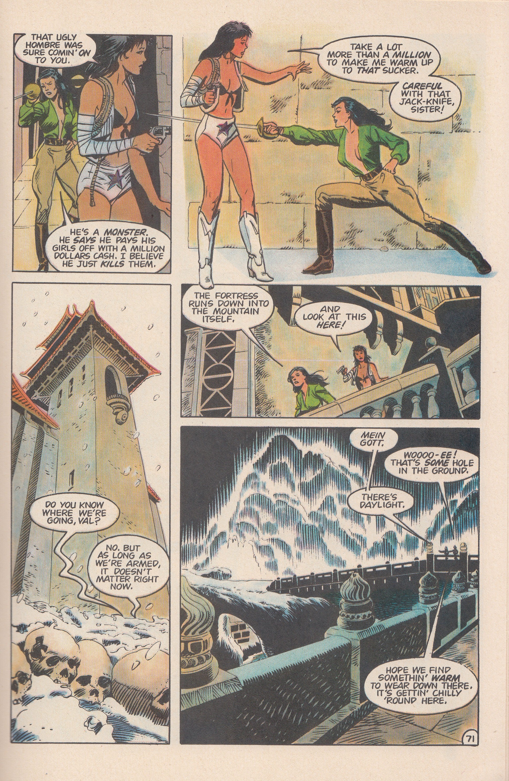 Read online Valkyrie! (1988) comic -  Issue #3 - 19