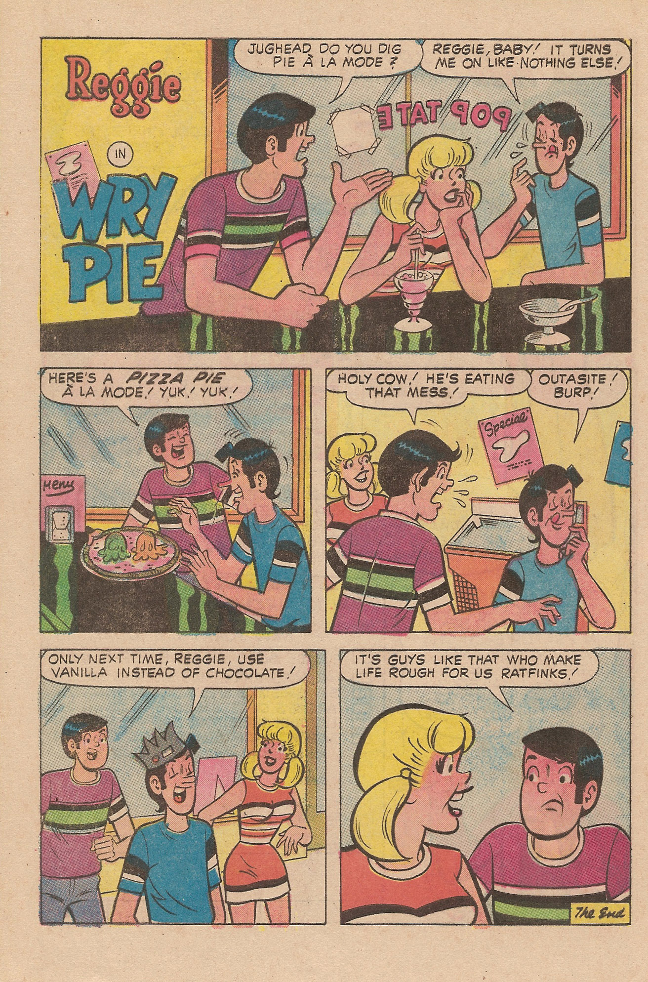 Read online Reggie's Wise Guy Jokes comic -  Issue #28 - 32