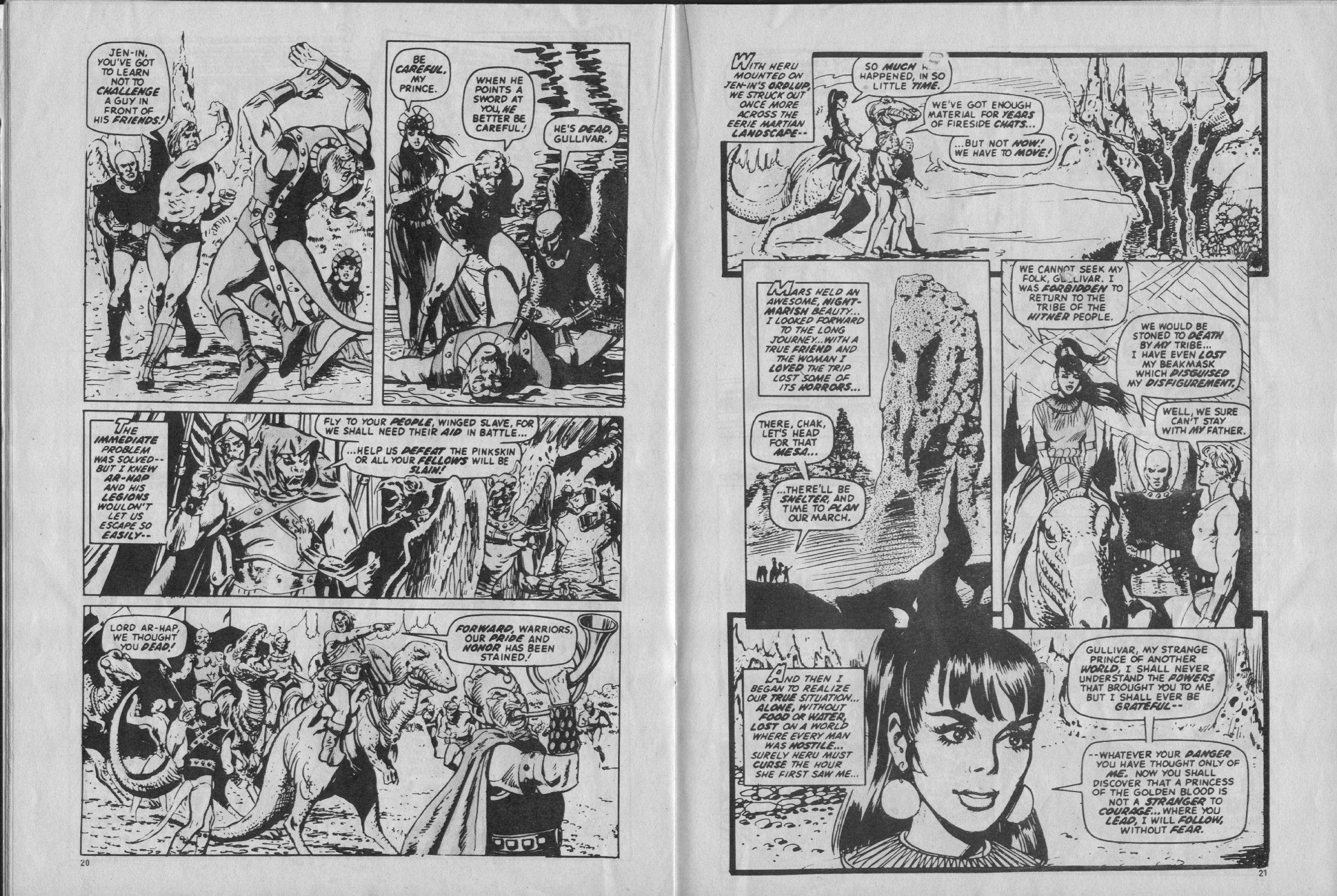 Read online Planet of the Apes (1974) comic -  Issue #7 - 11