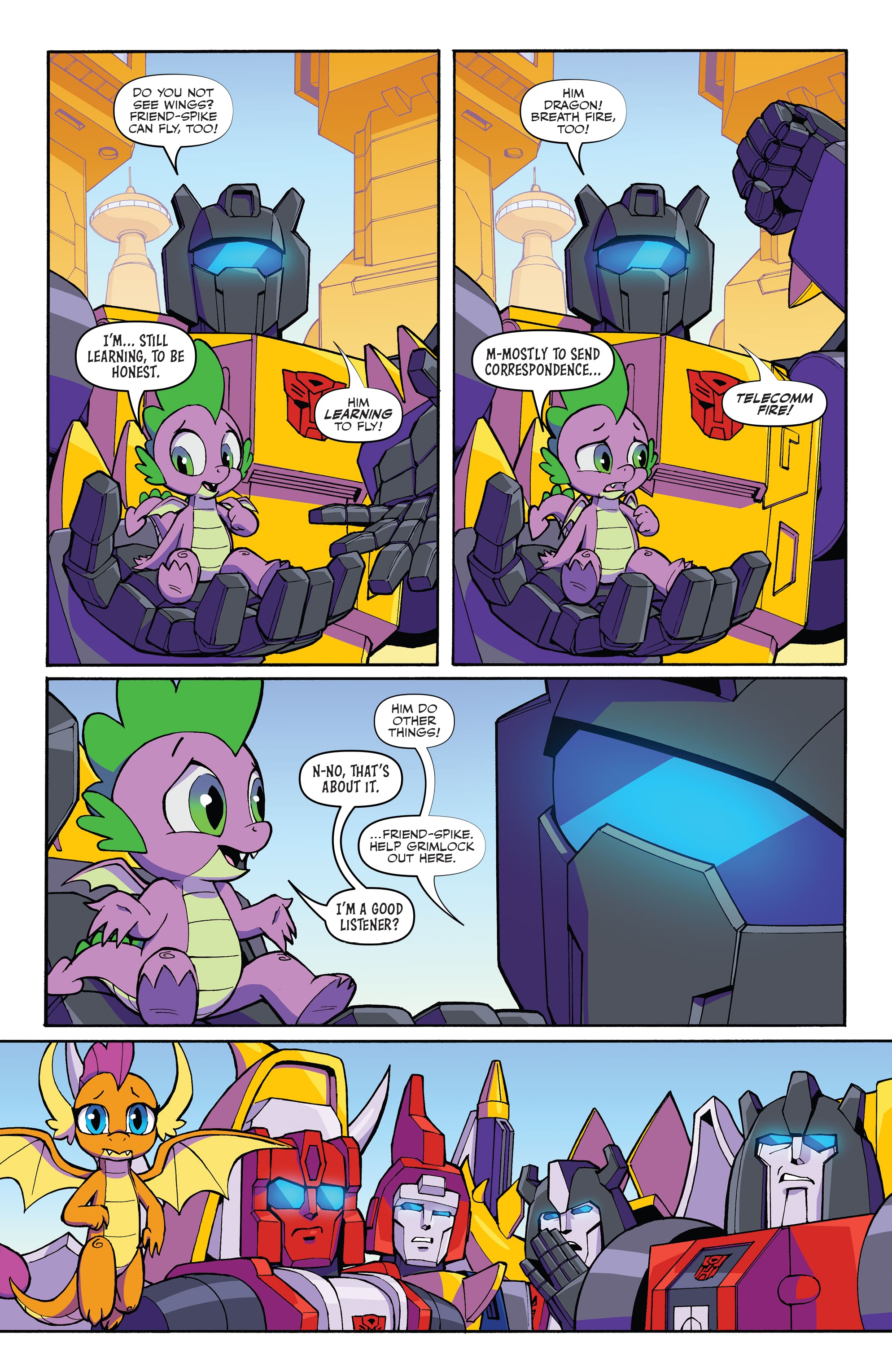 Read online My Little Pony/Transformers II comic -  Issue #4 - 7