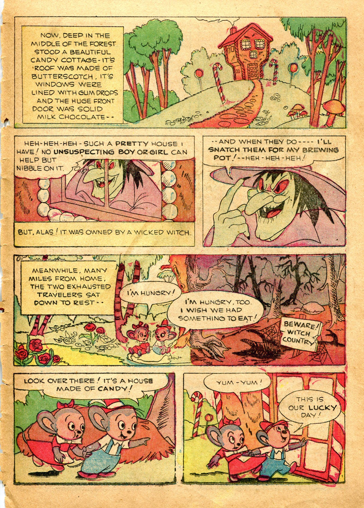 Read online Paul Terry's Mighty Mouse Comics comic -  Issue #28 - 29