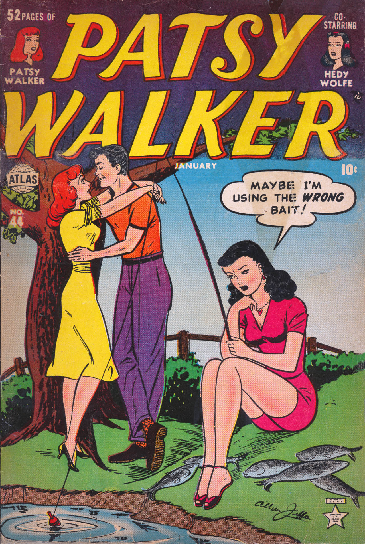 Read online Patsy Walker comic -  Issue #44 - 1