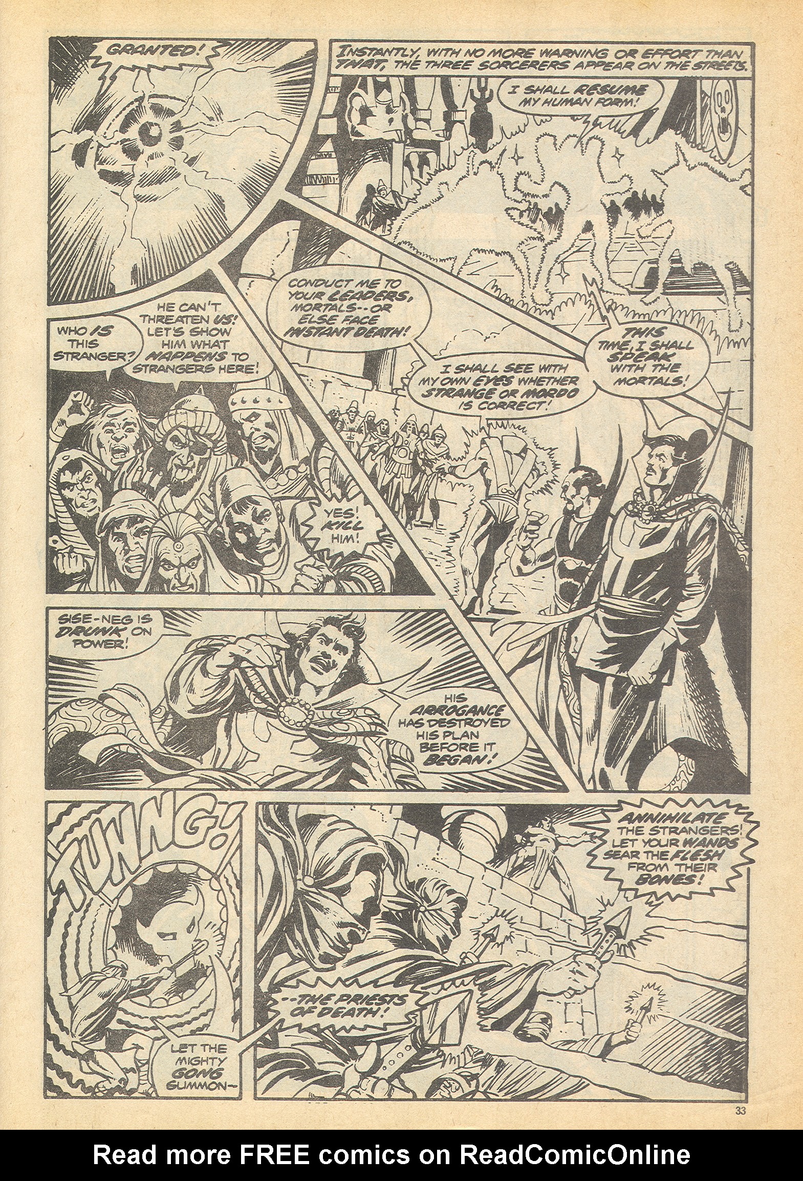 Read online The Avengers (1973) comic -  Issue #122 - 32