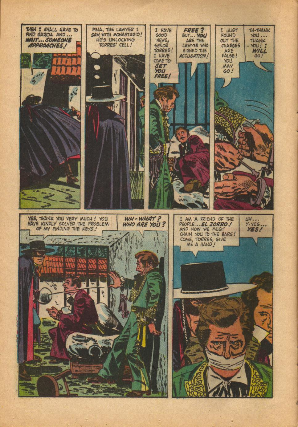 Read online Zorro (1966) comic -  Issue #1 - 16