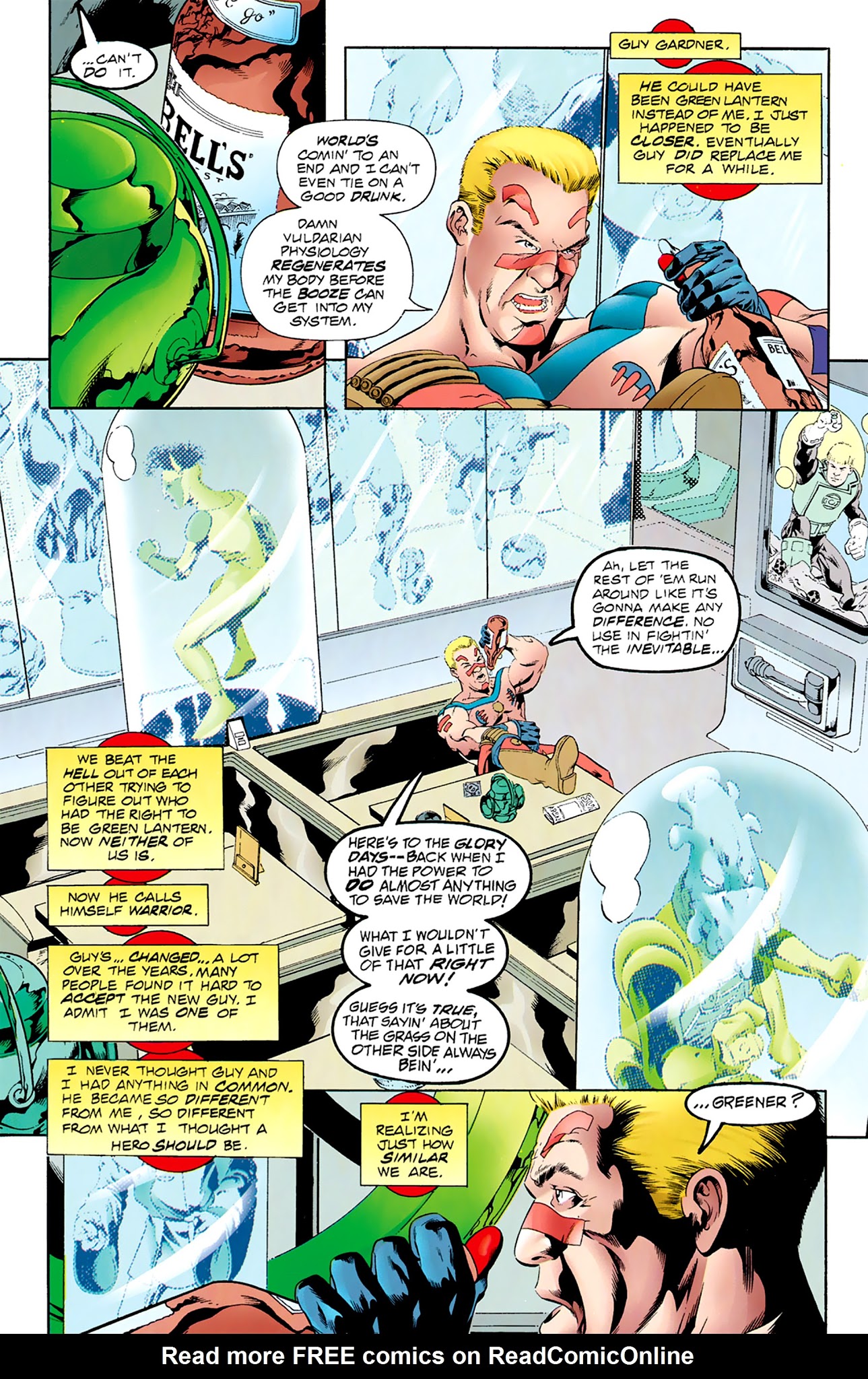 Read online Parallax: Emerald Night comic -  Issue # Full - 21