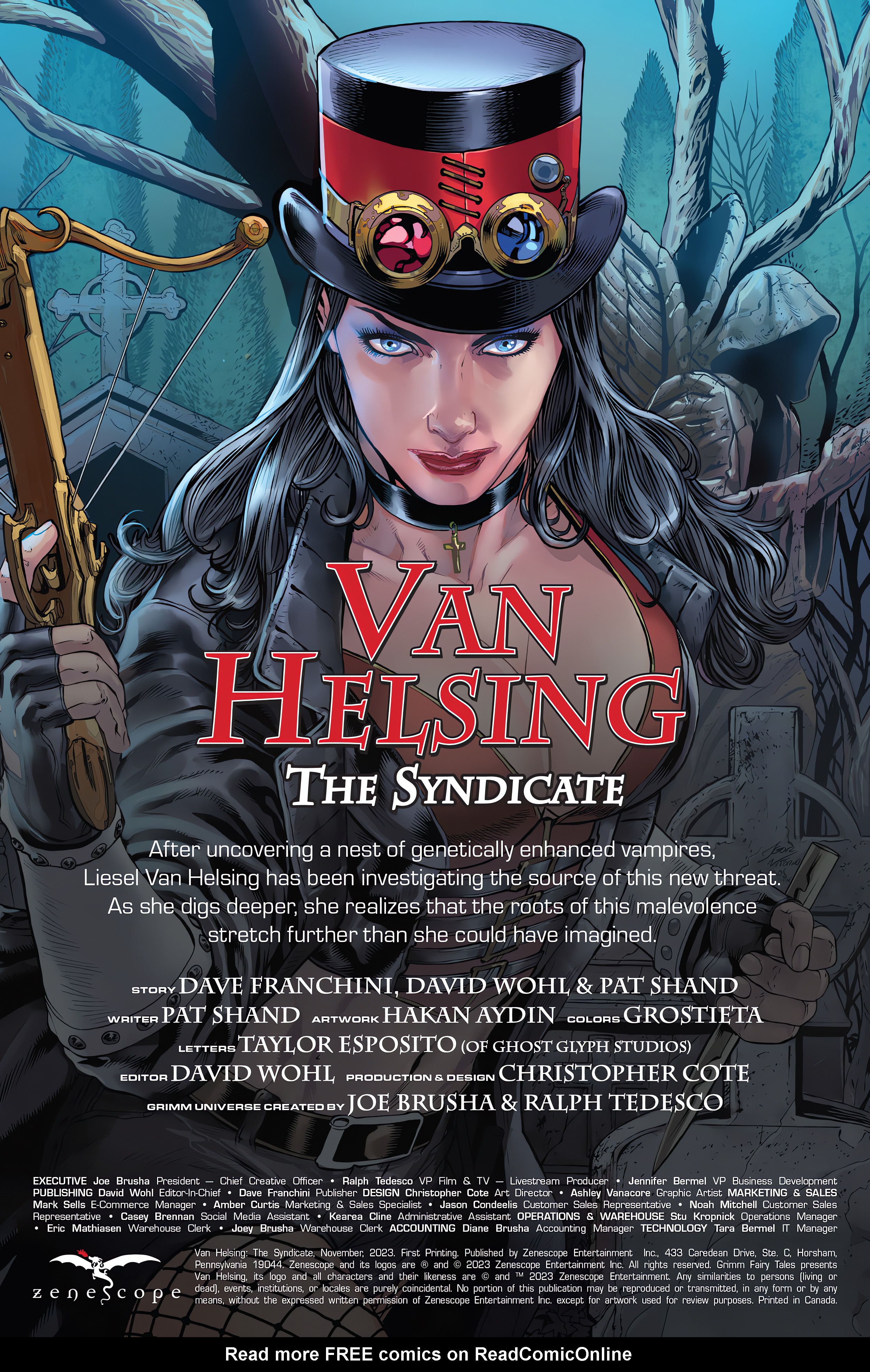 Read online Van Helsing: The Syndicate comic -  Issue # Full - 2