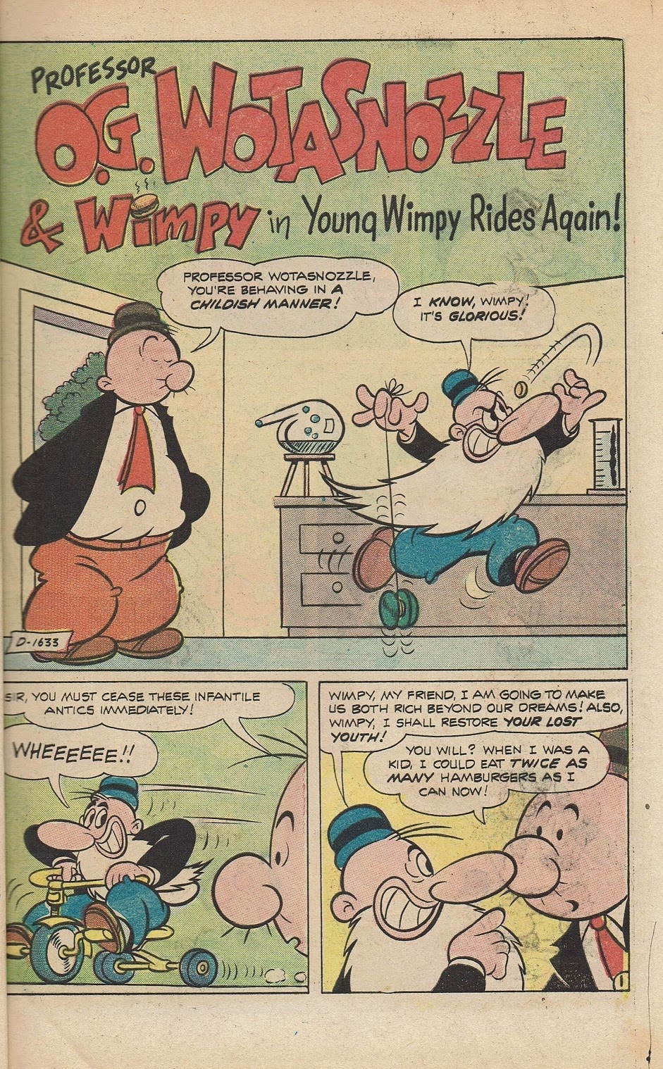 Read online Popeye (1948) comic -  Issue #109 - 9