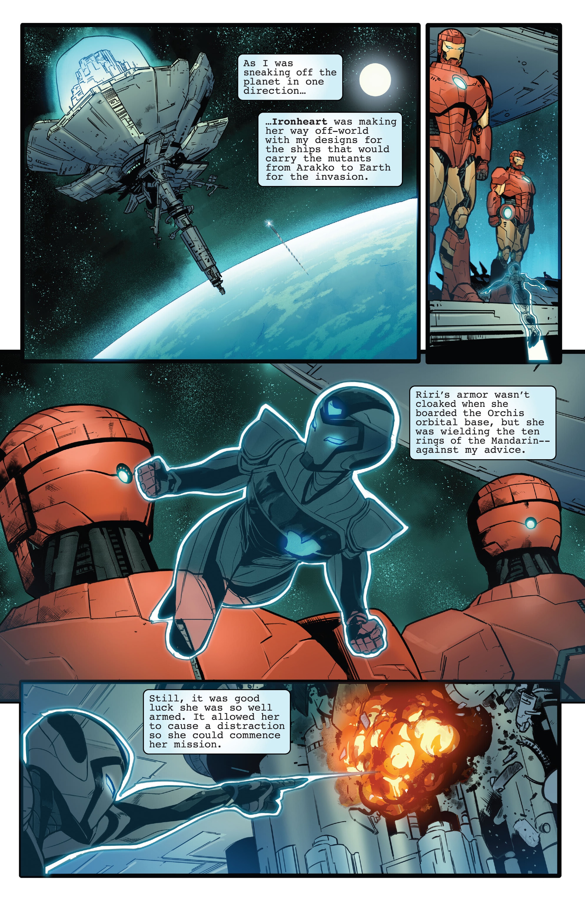 Read online The Invincible Iron Man (2022) comic -  Issue #13 - 7