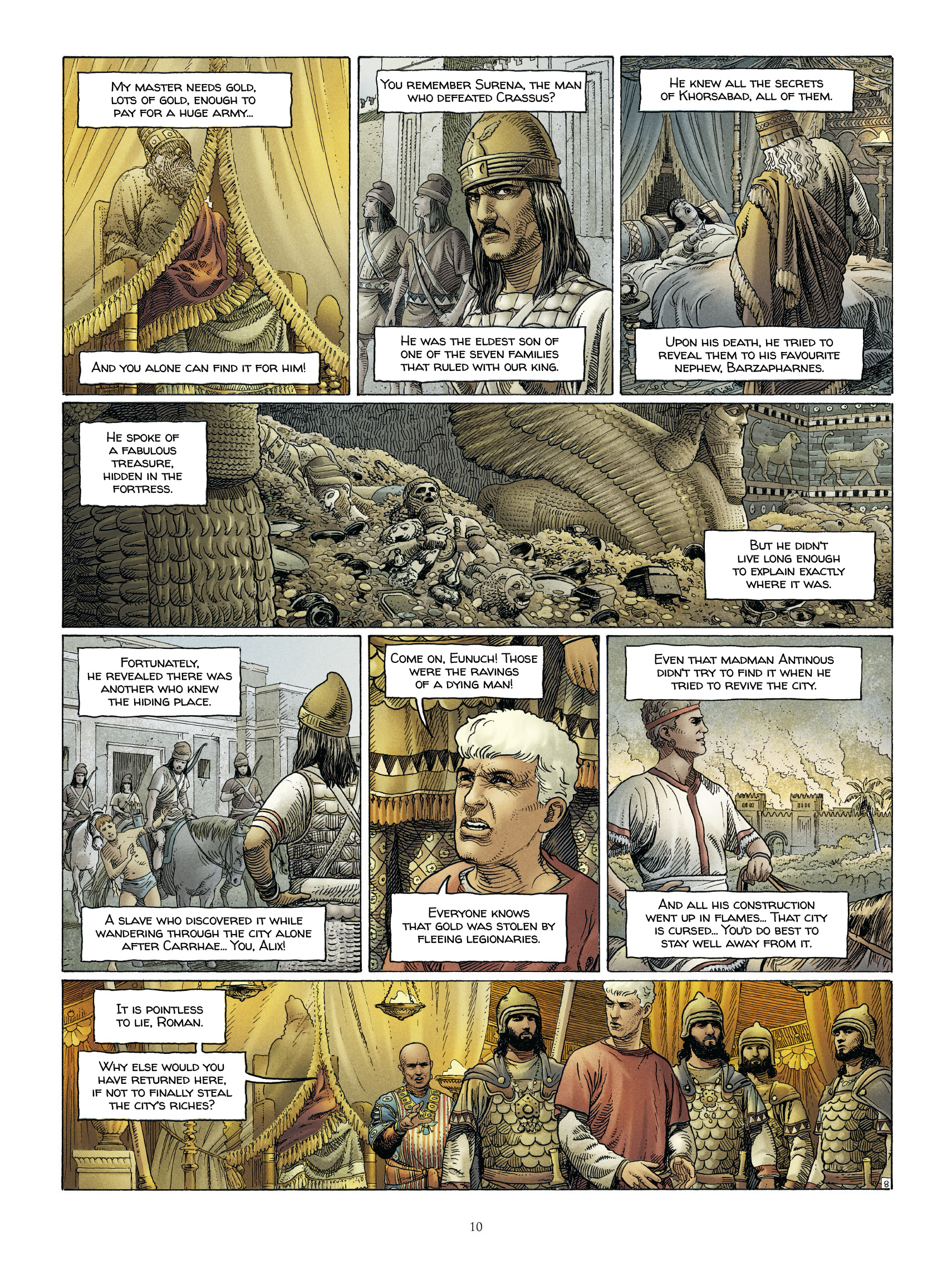 Read online Alix Senator comic -  Issue #11 - 12
