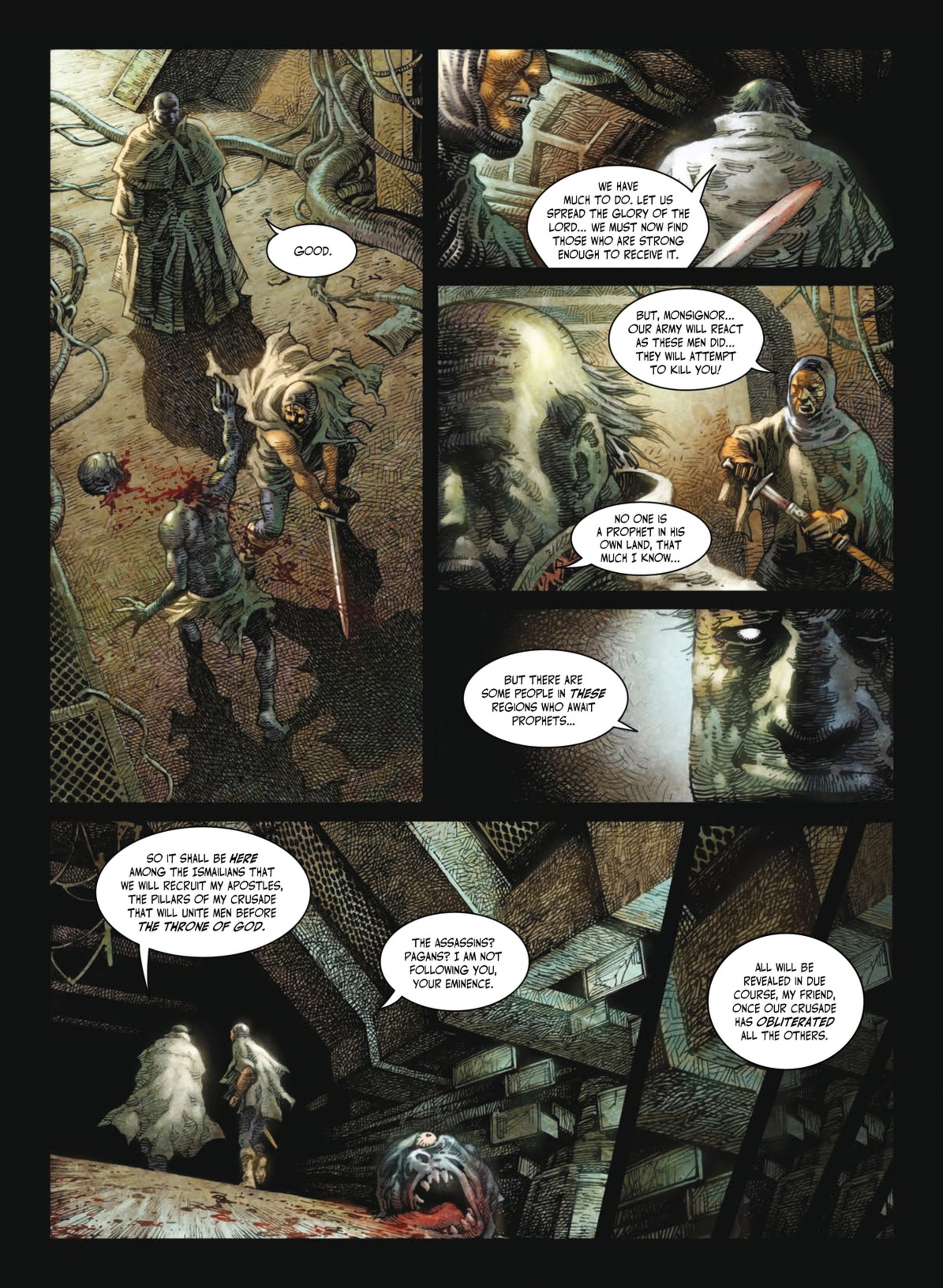 Read online Crusades comic -  Issue #2 - 14
